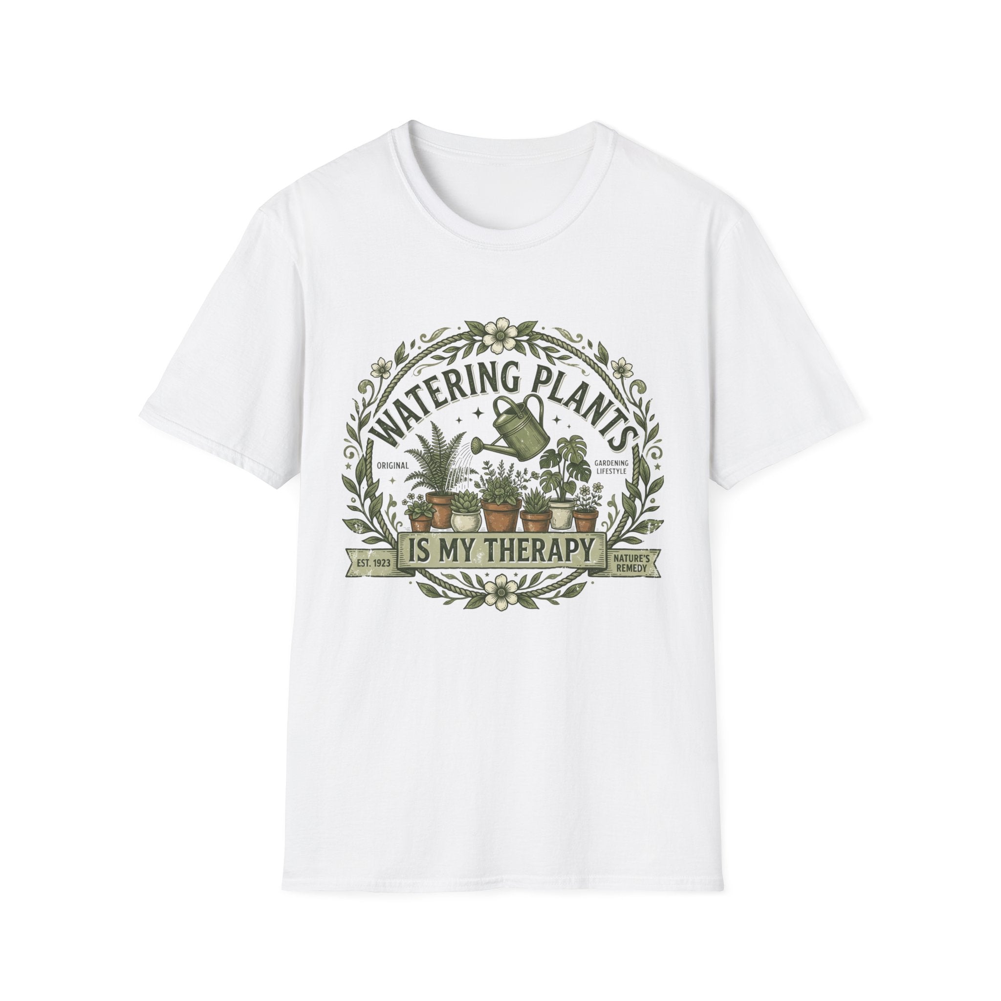 Watering My Plants Is My Therapy T-Shirt