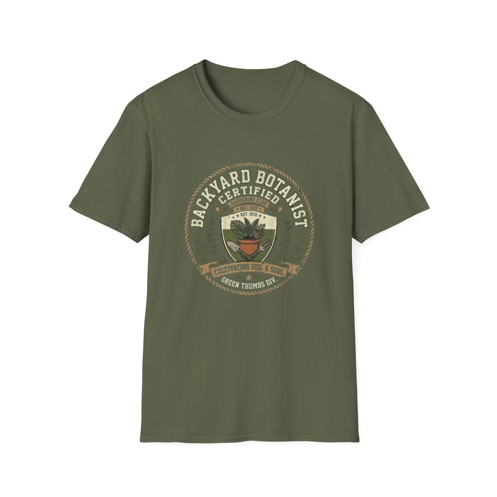 Backyard Botanist Certified T-Shirt