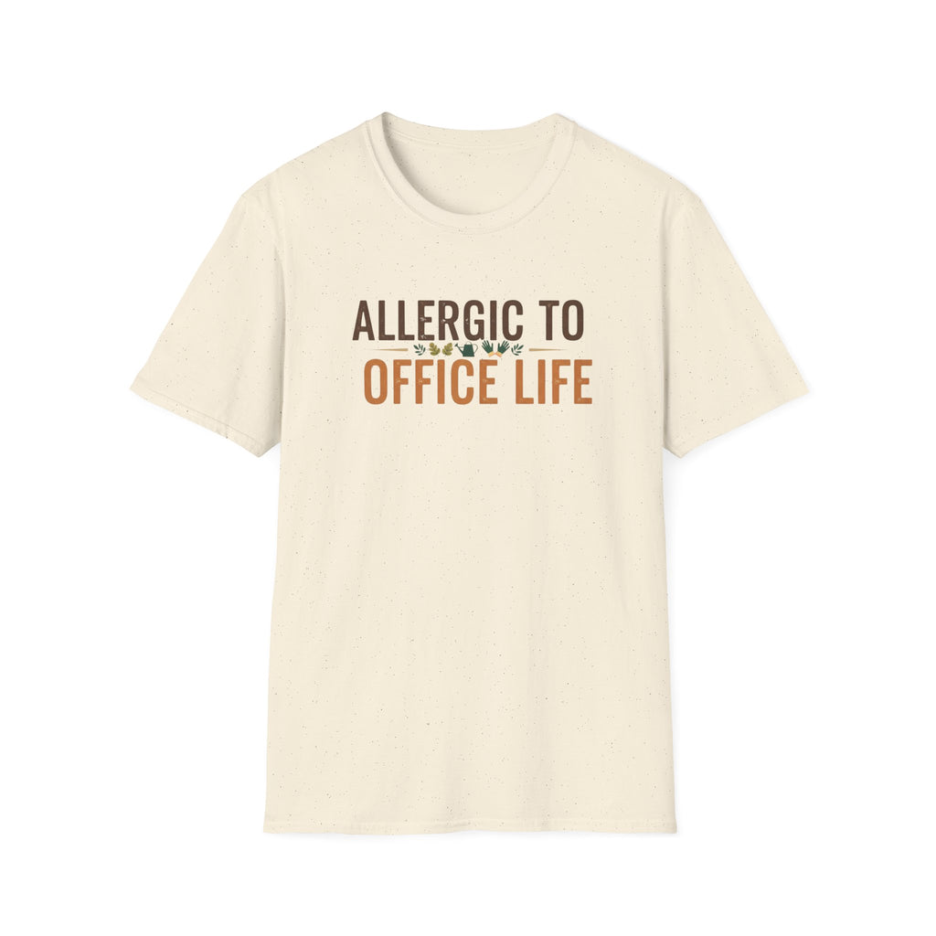 Allergic To Office Life T-Shirt