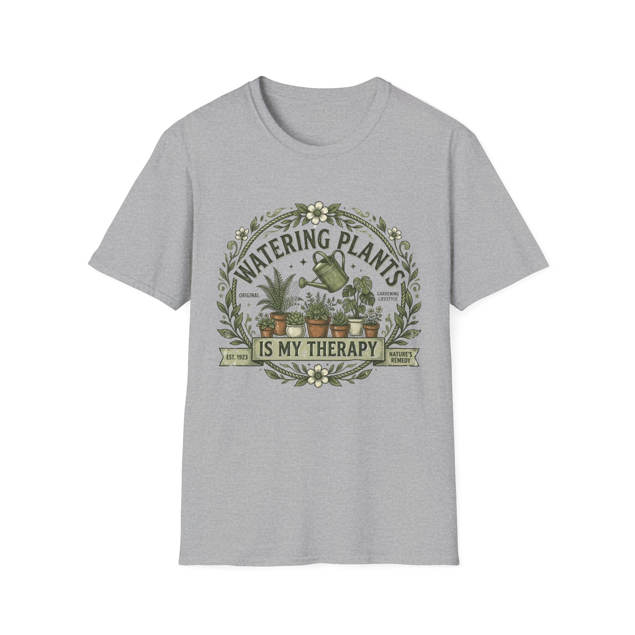 Watering My Plants Is My Therapy T-Shirt