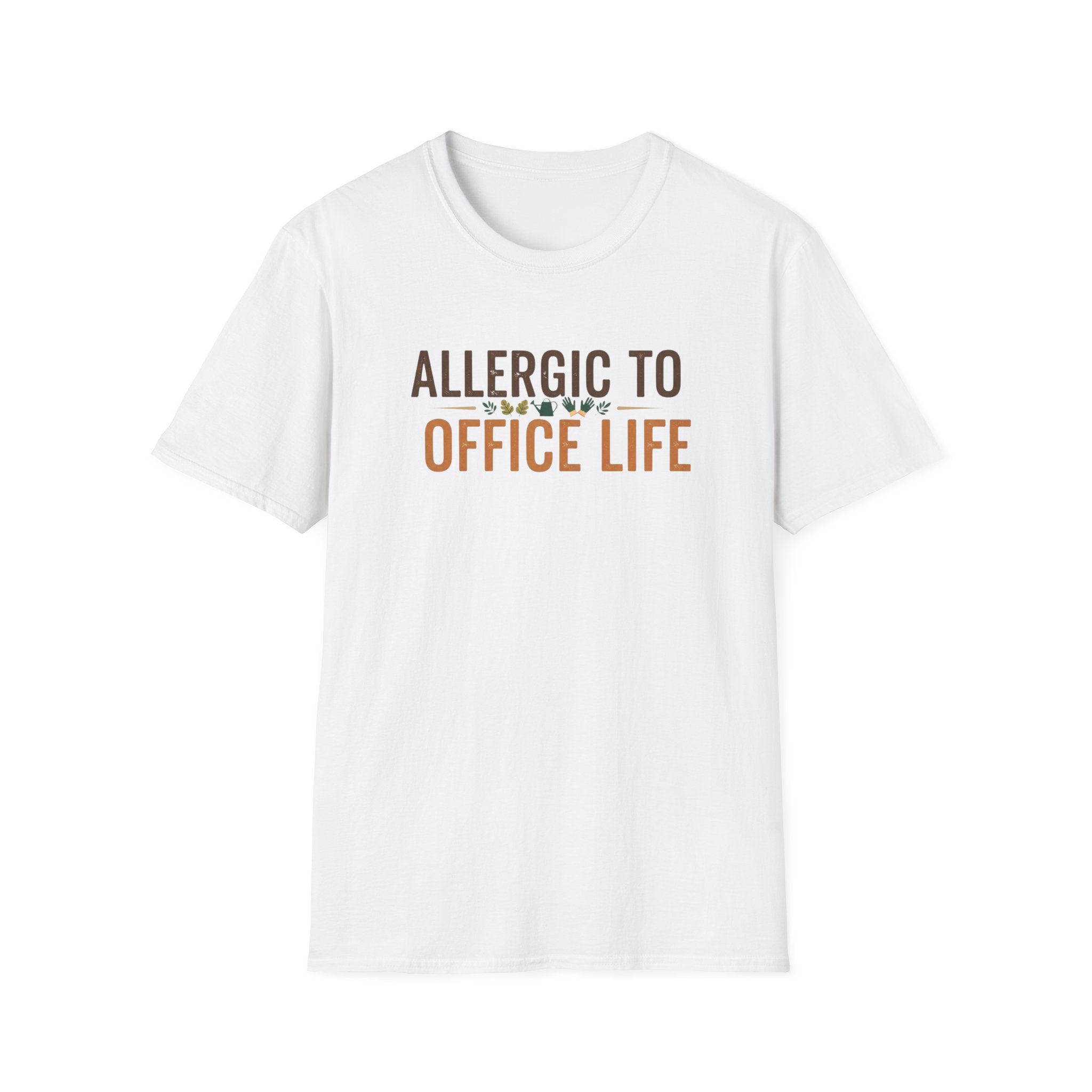 Allergic To Office Life T-Shirt