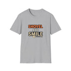 Shovel and Smile T-Shirt — Funny Gardening & Landscaping Tee