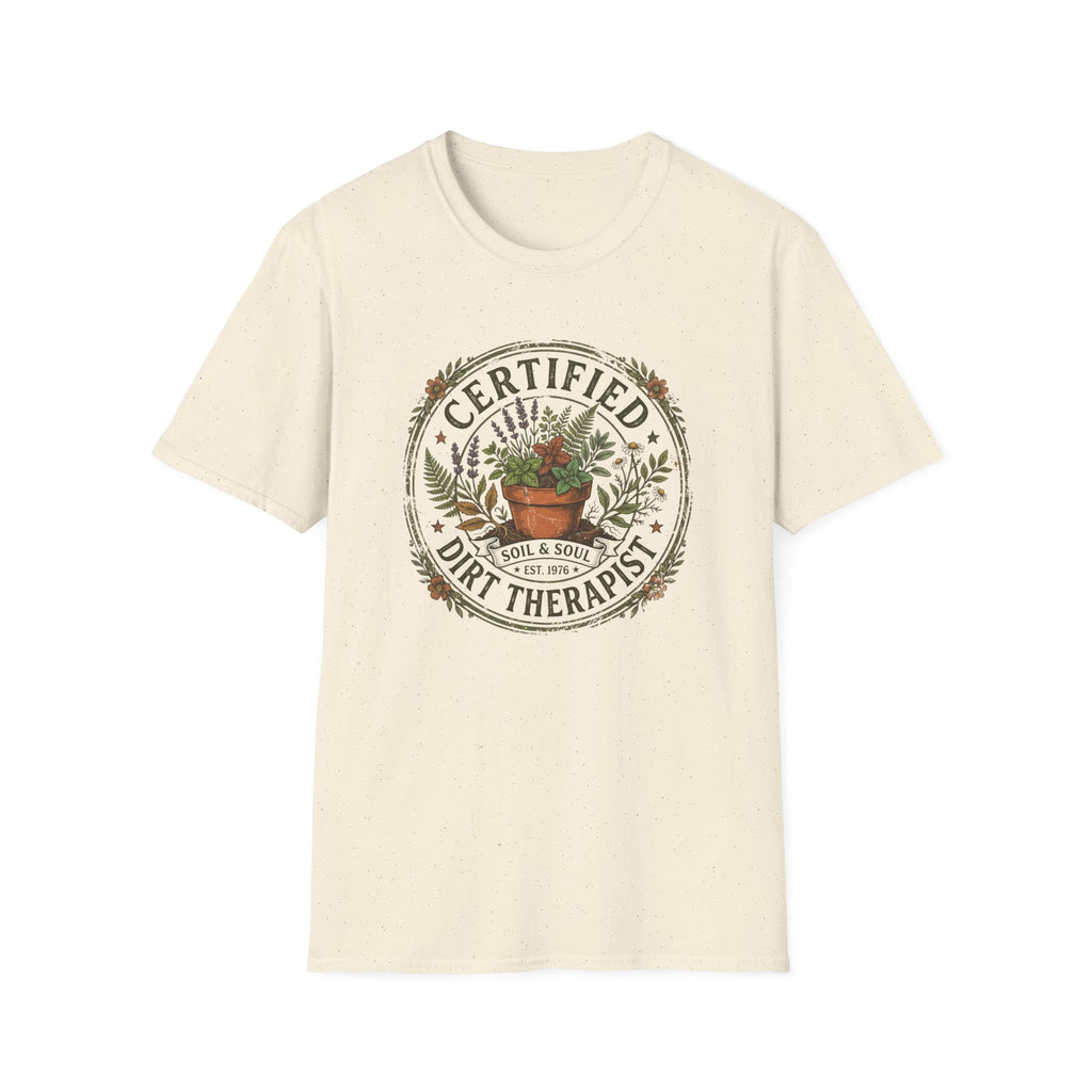 Certified Dirt Therapist T-Shirt