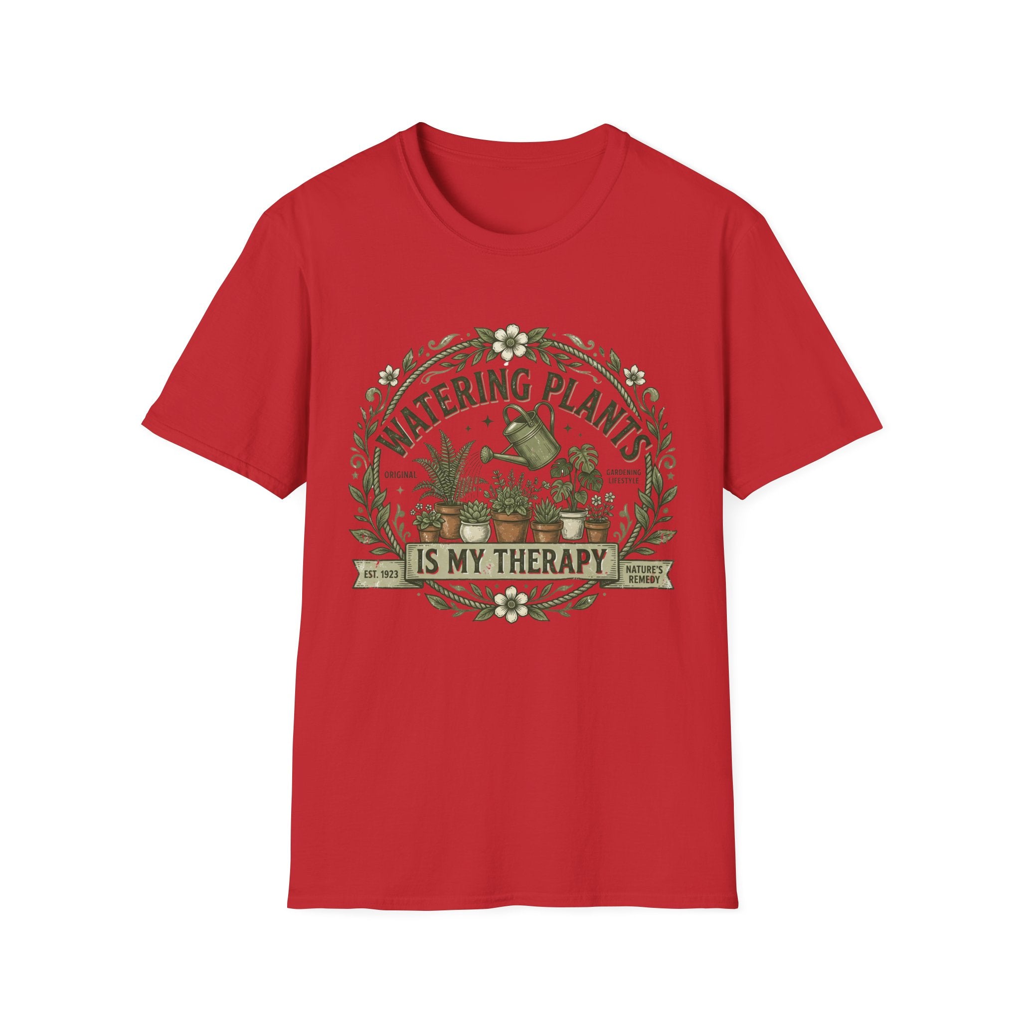 Watering My Plants Is My Therapy T-Shirt