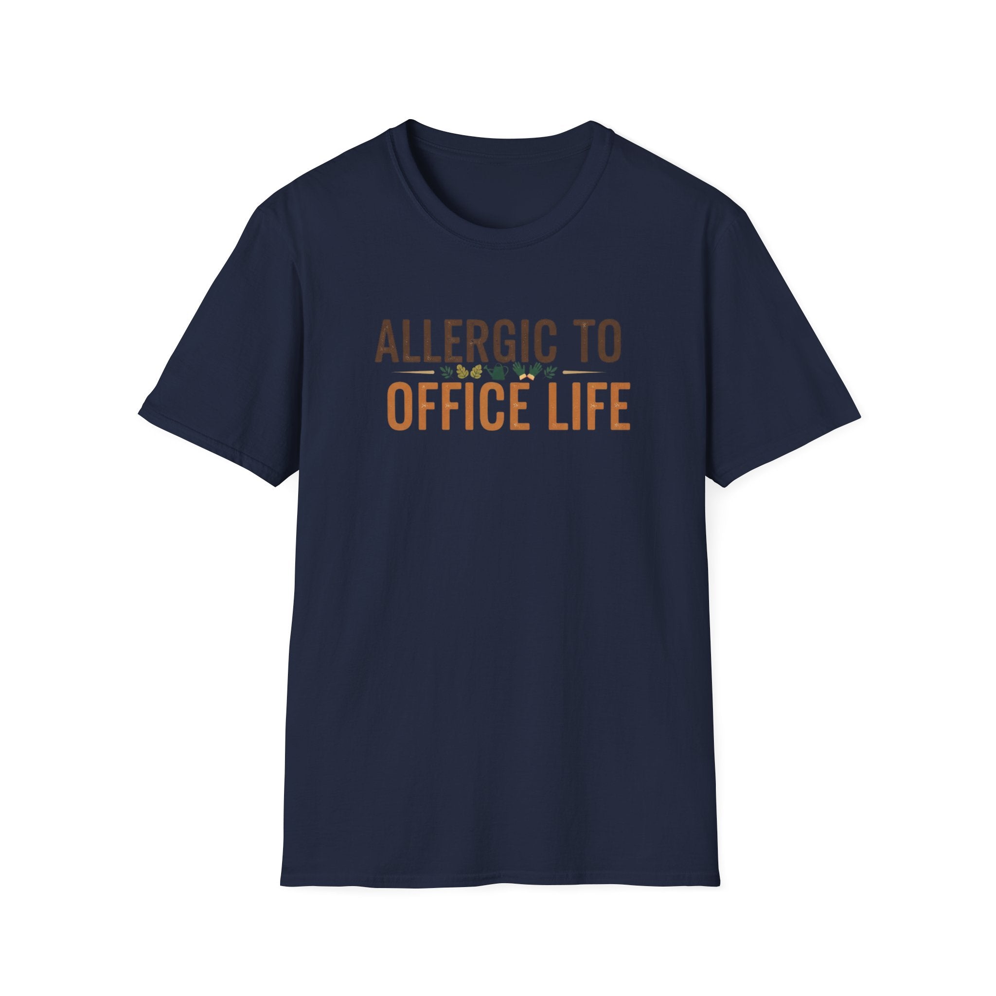 Allergic To Office Life T-Shirt