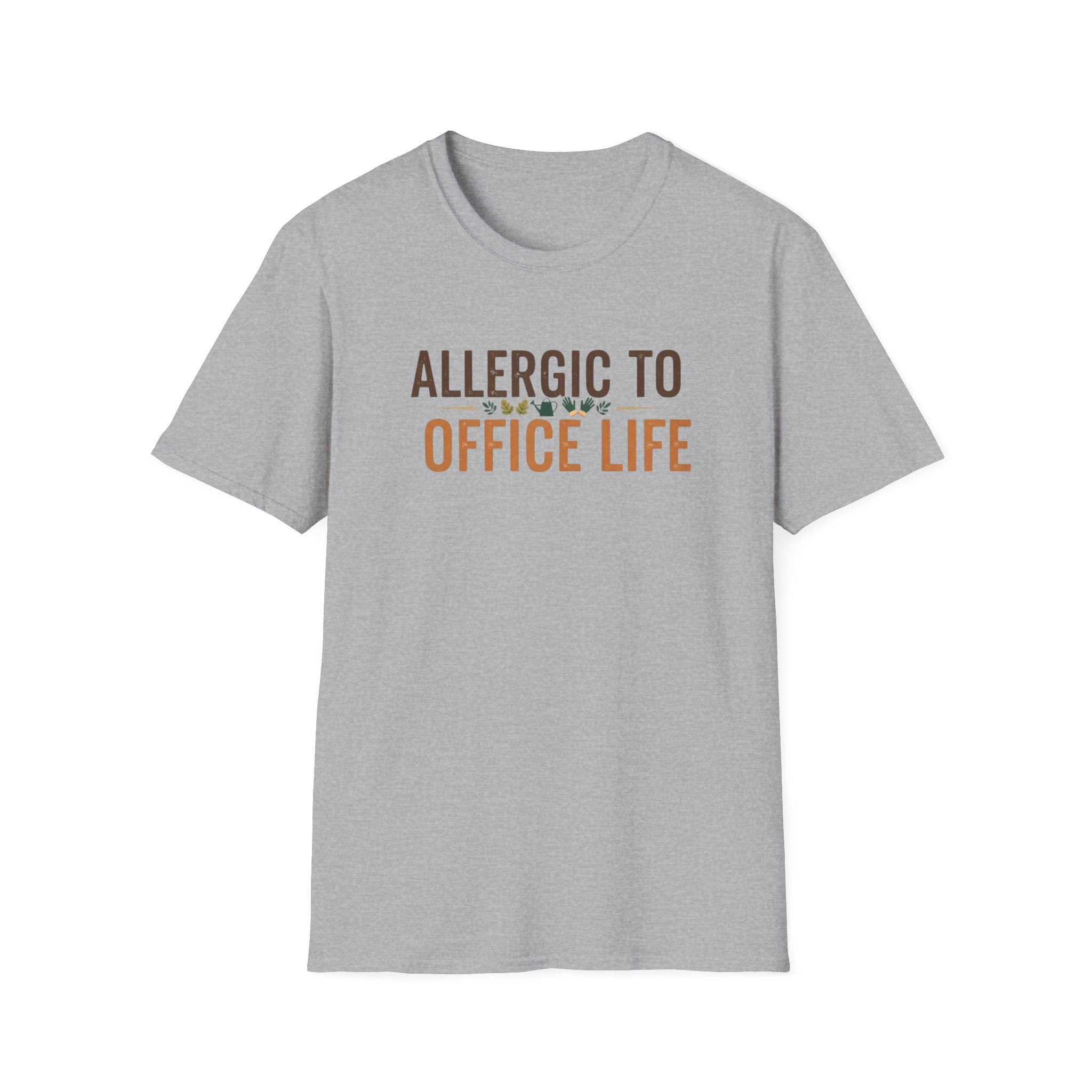 Allergic To Office Life T-Shirt