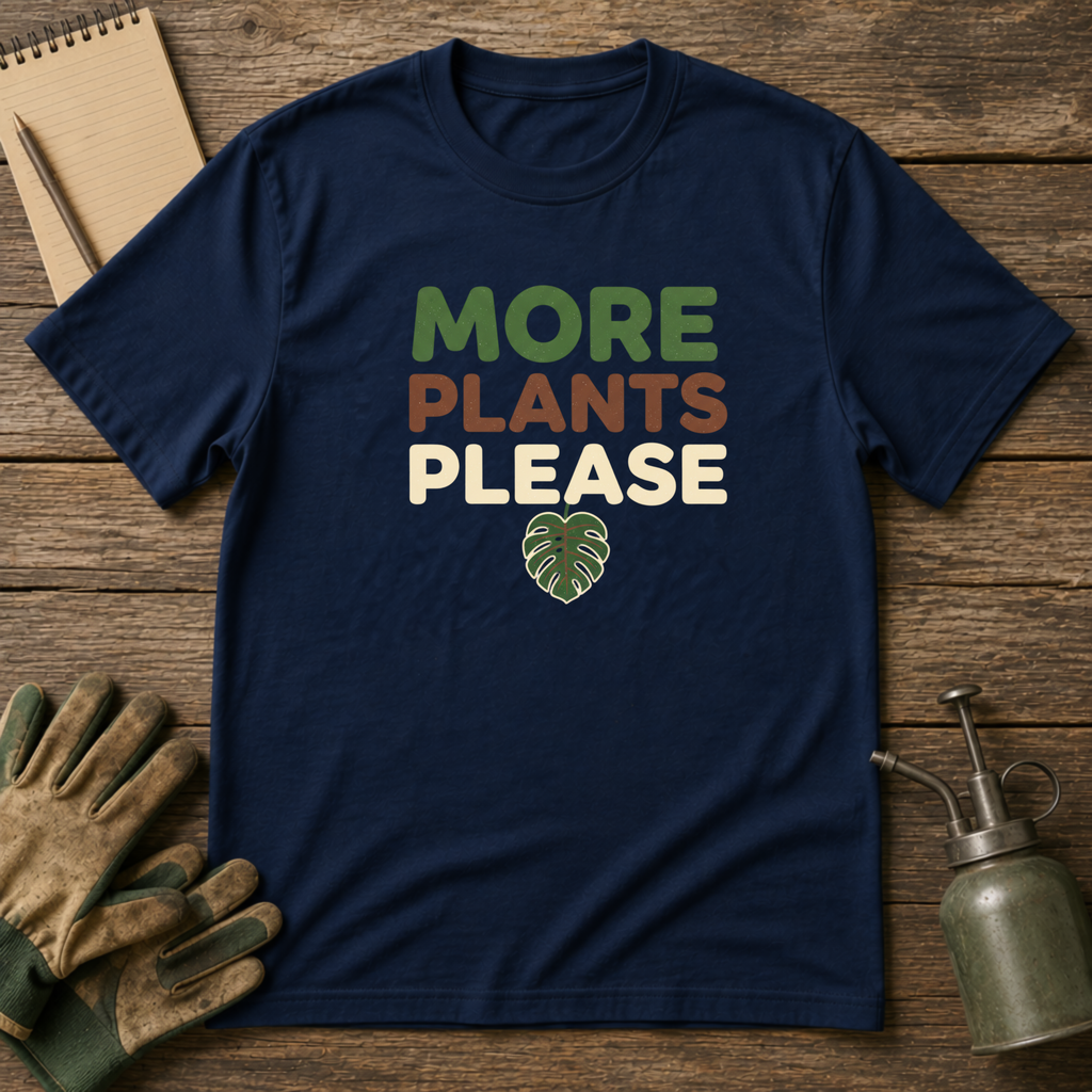 More Plants Please T-Shirt