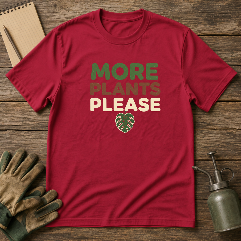 More Plants Please T-Shirt