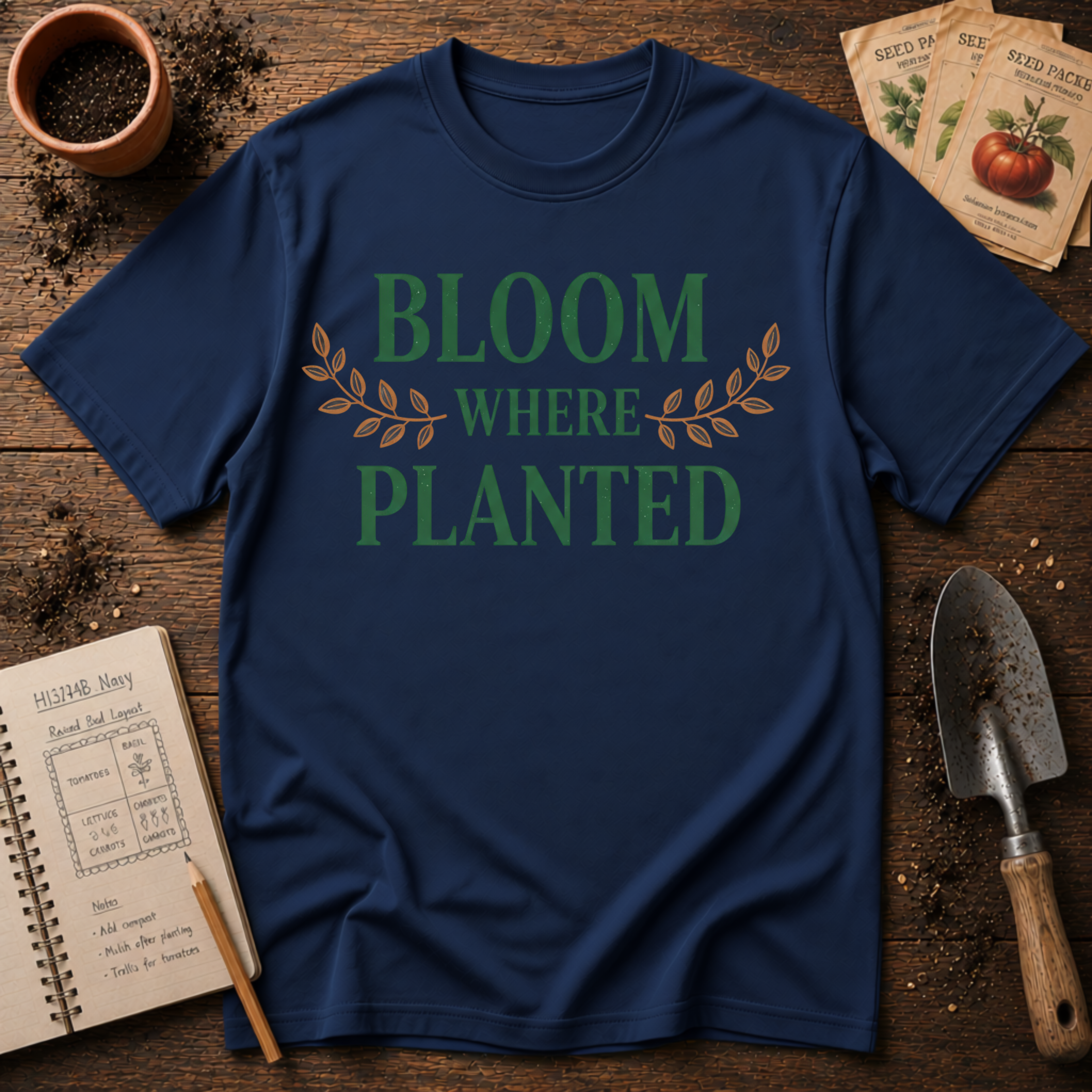 Bloom Where Planted T-Shirt