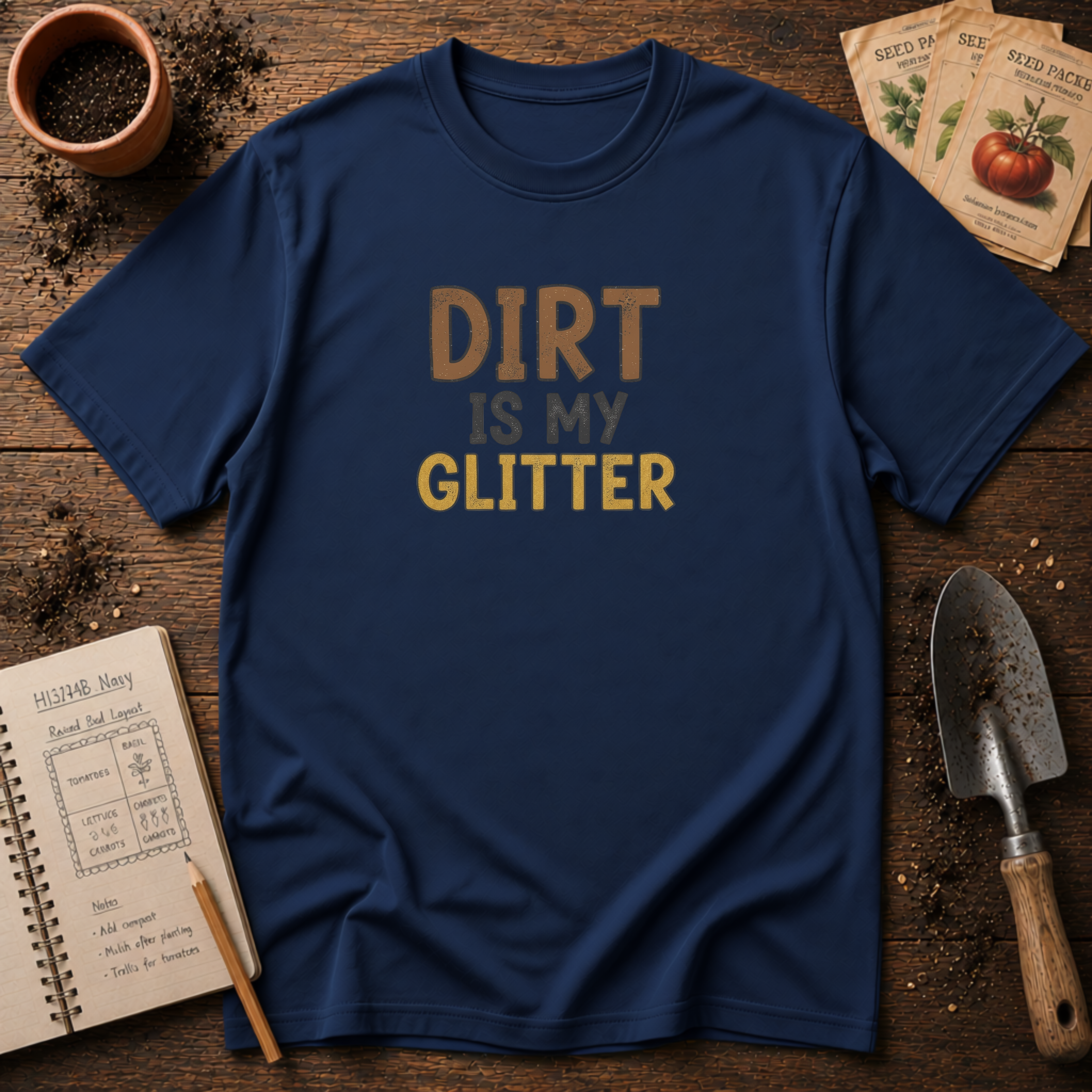 Dirt is My Glitter T-Shirt