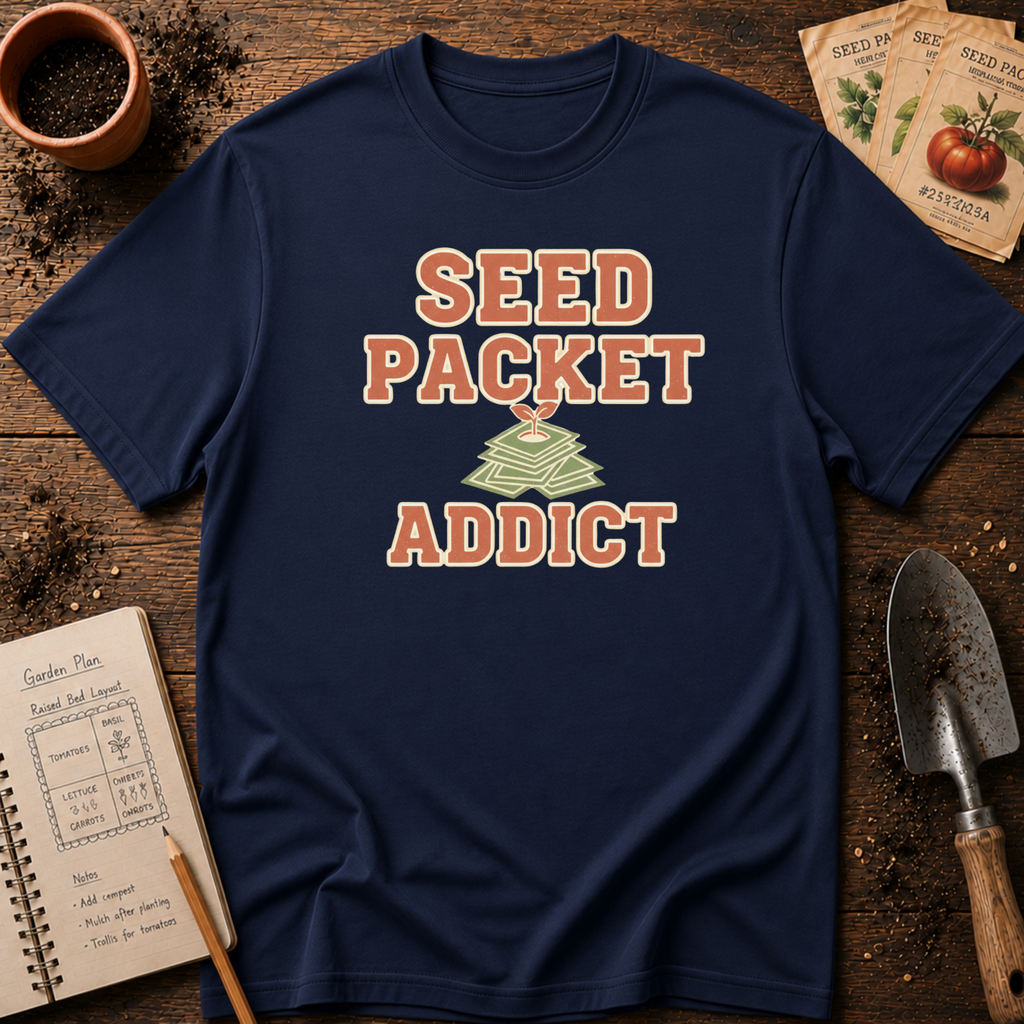 Seed Packet Addict  T-Shirt