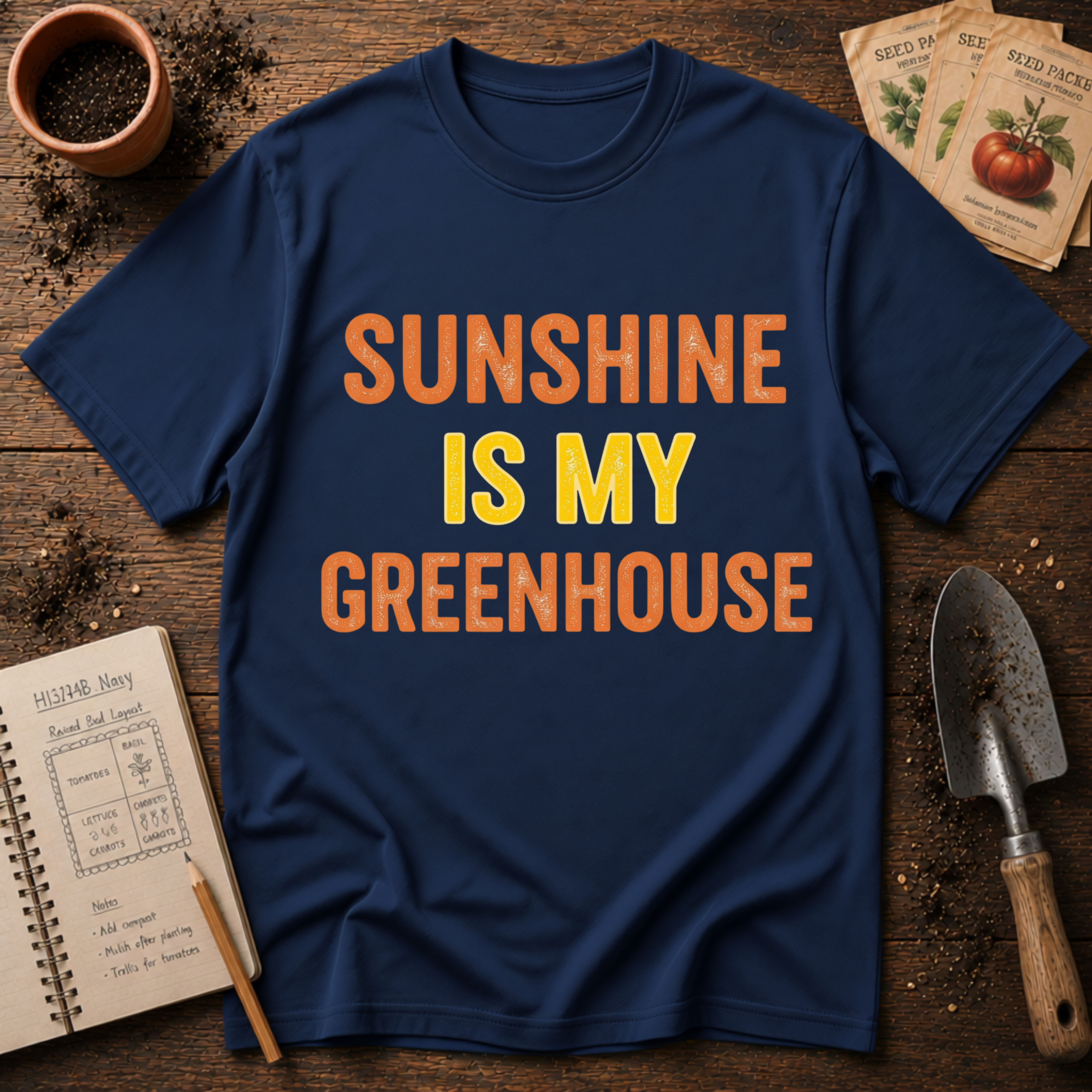 Sunshine Is My Greenhouse T-Shirt