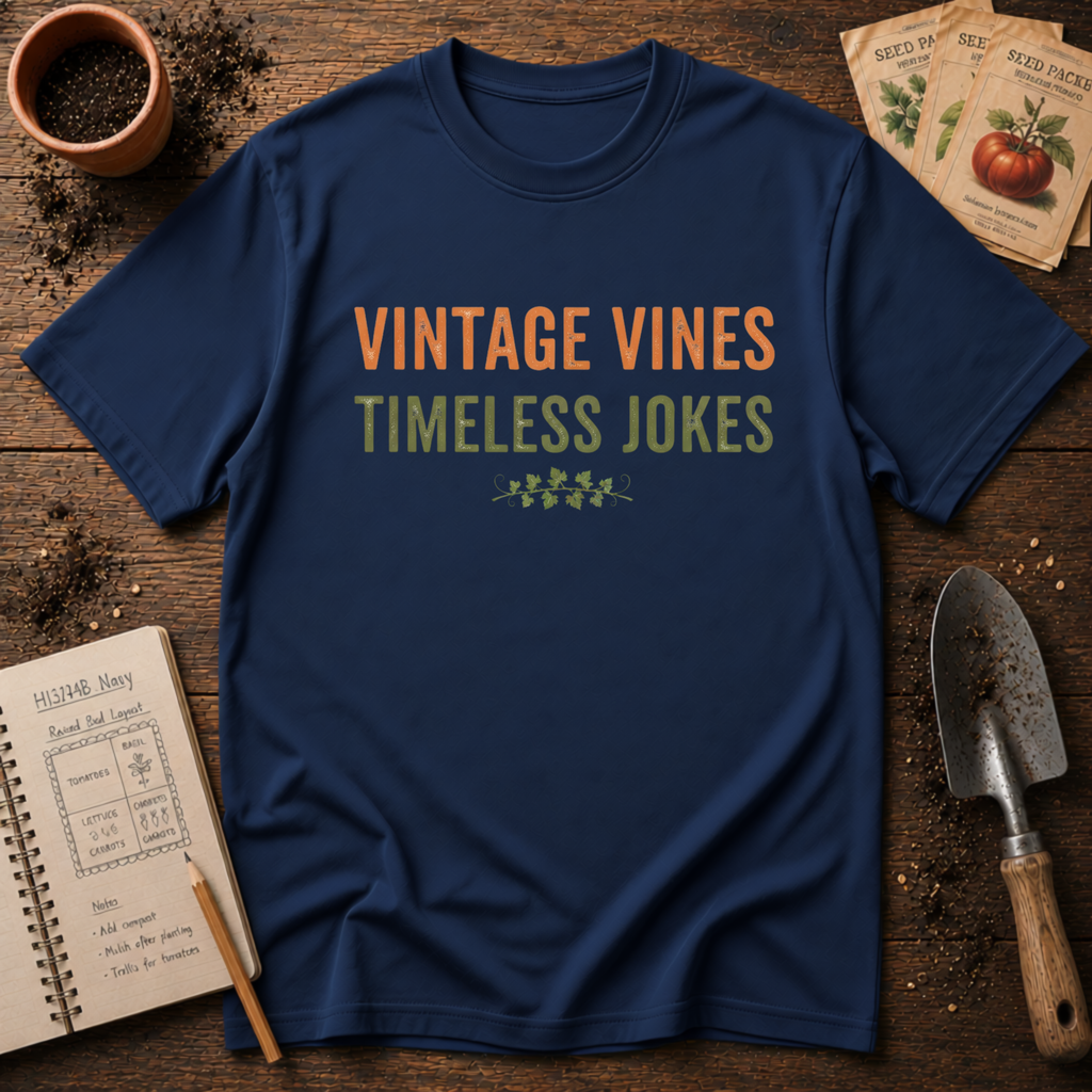 Vintage Vines Timeless Jokes T-Shirt