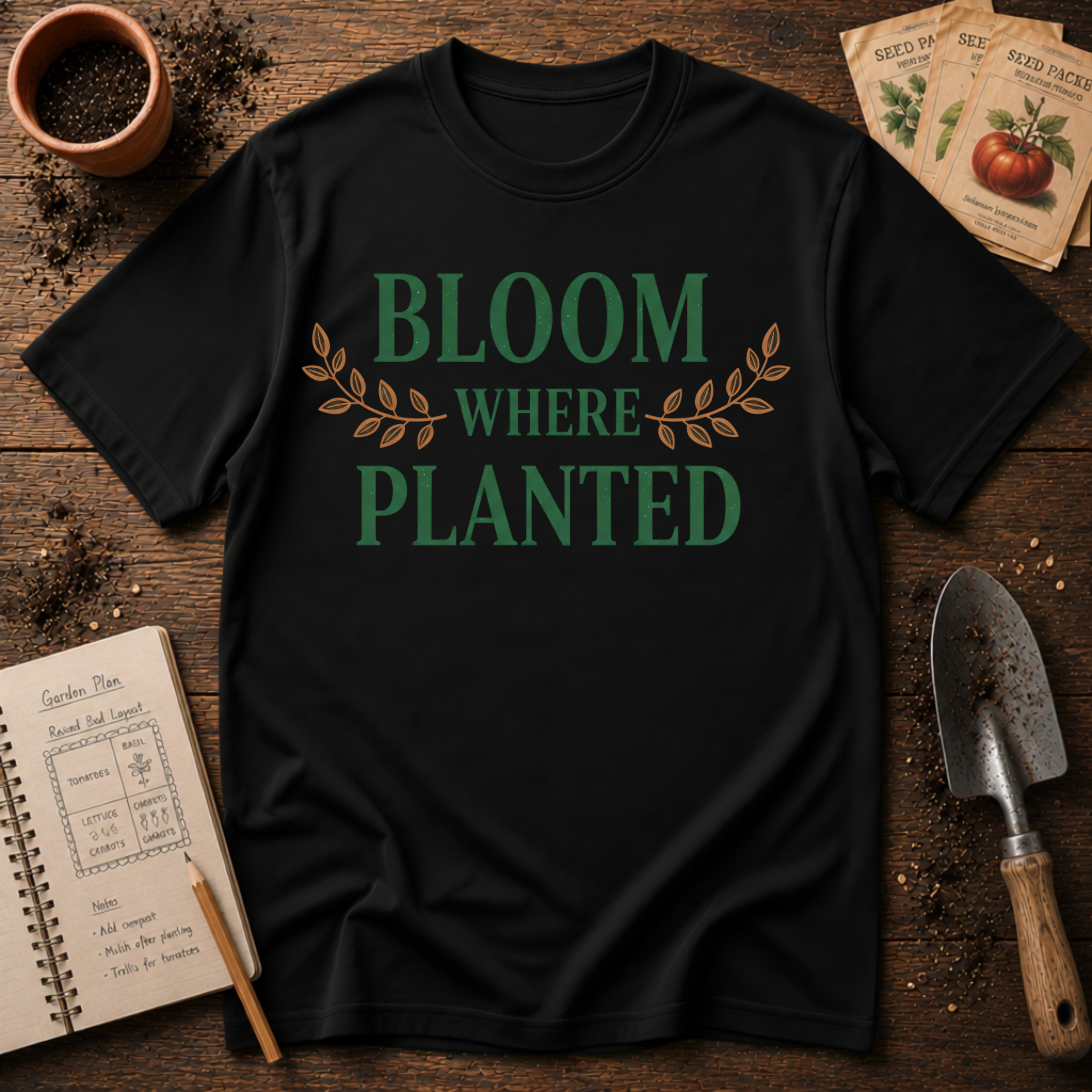Bloom Where Planted T-Shirt