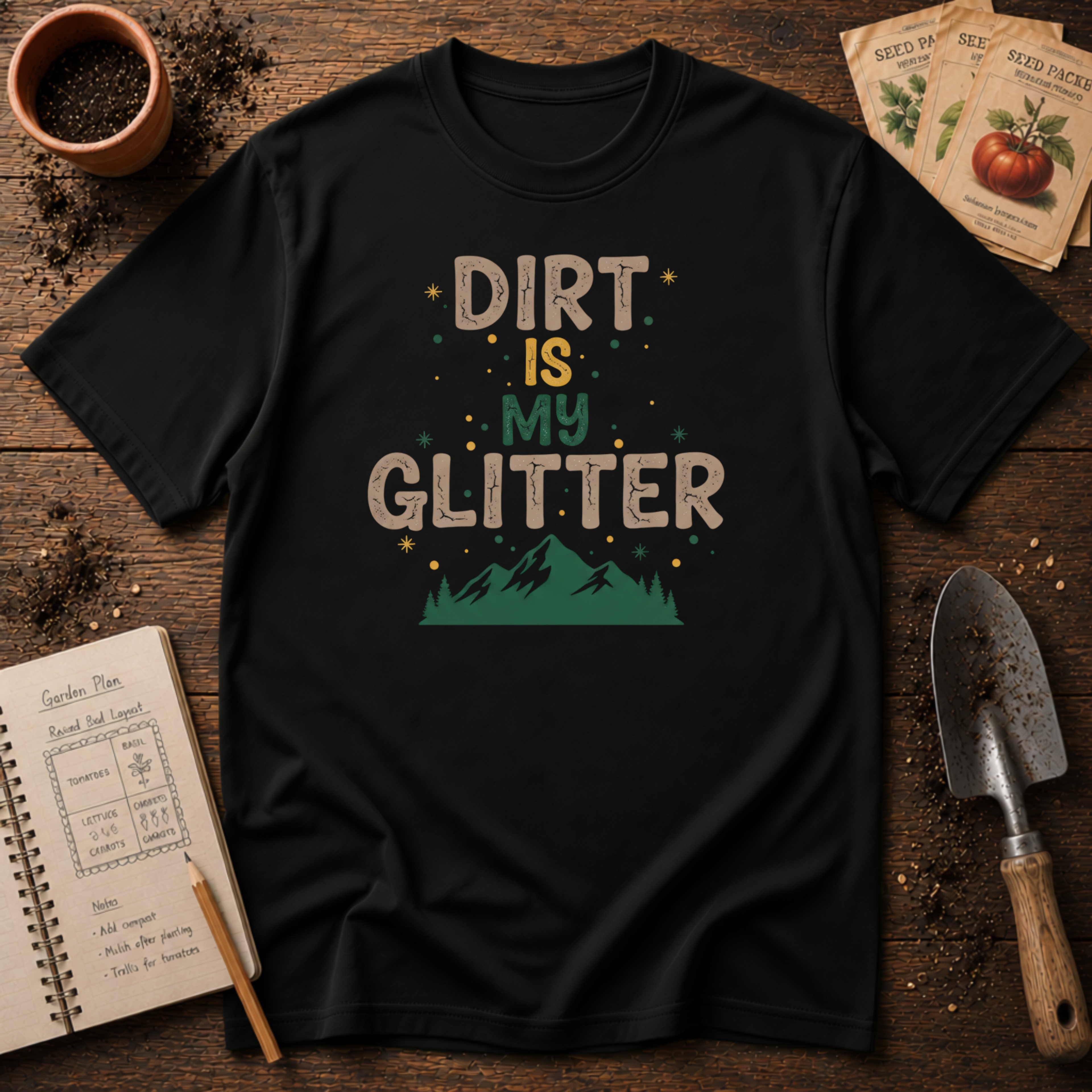 Dirt Is My Glitter T-Shirt