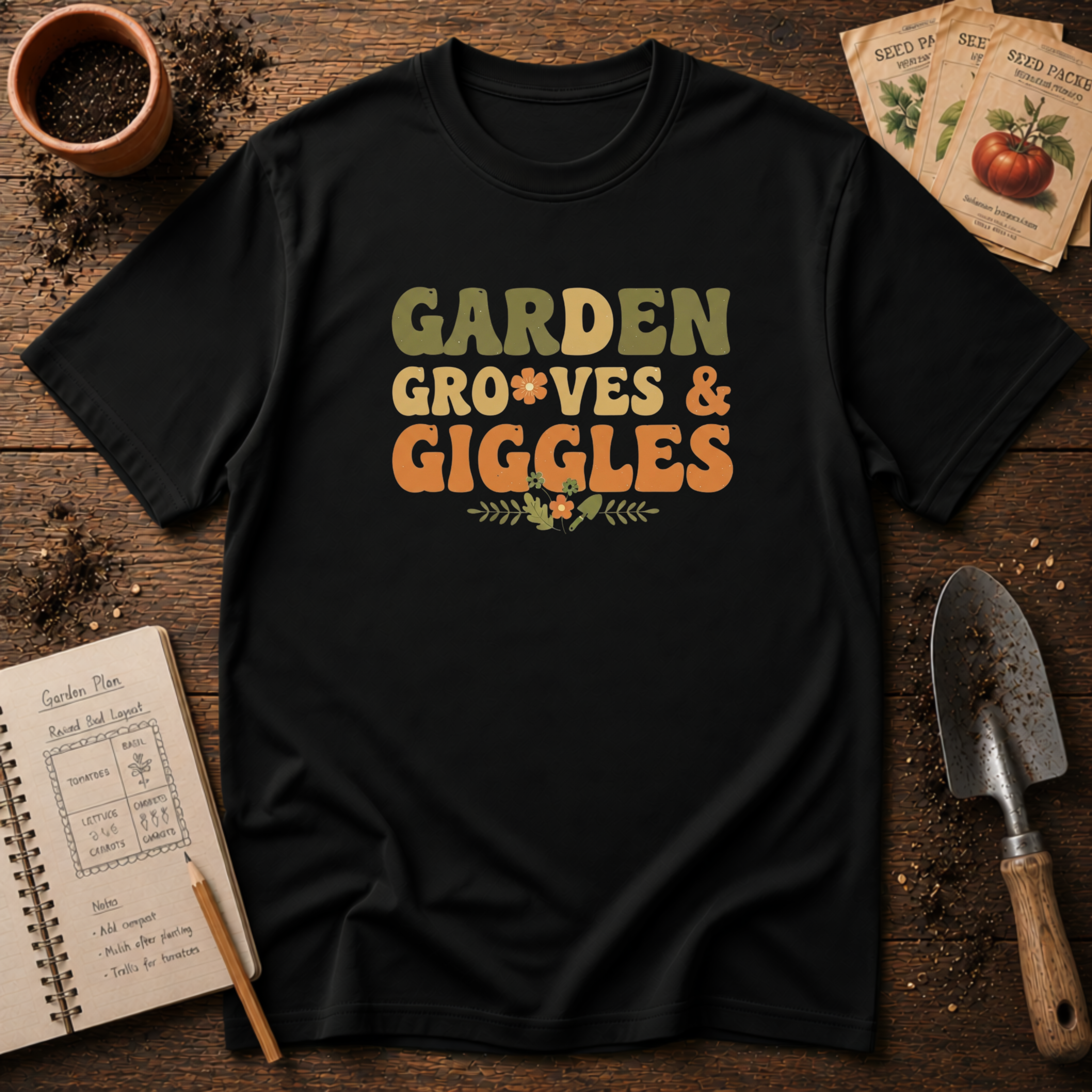 Garden Groves and Giggles  T-Shirt
