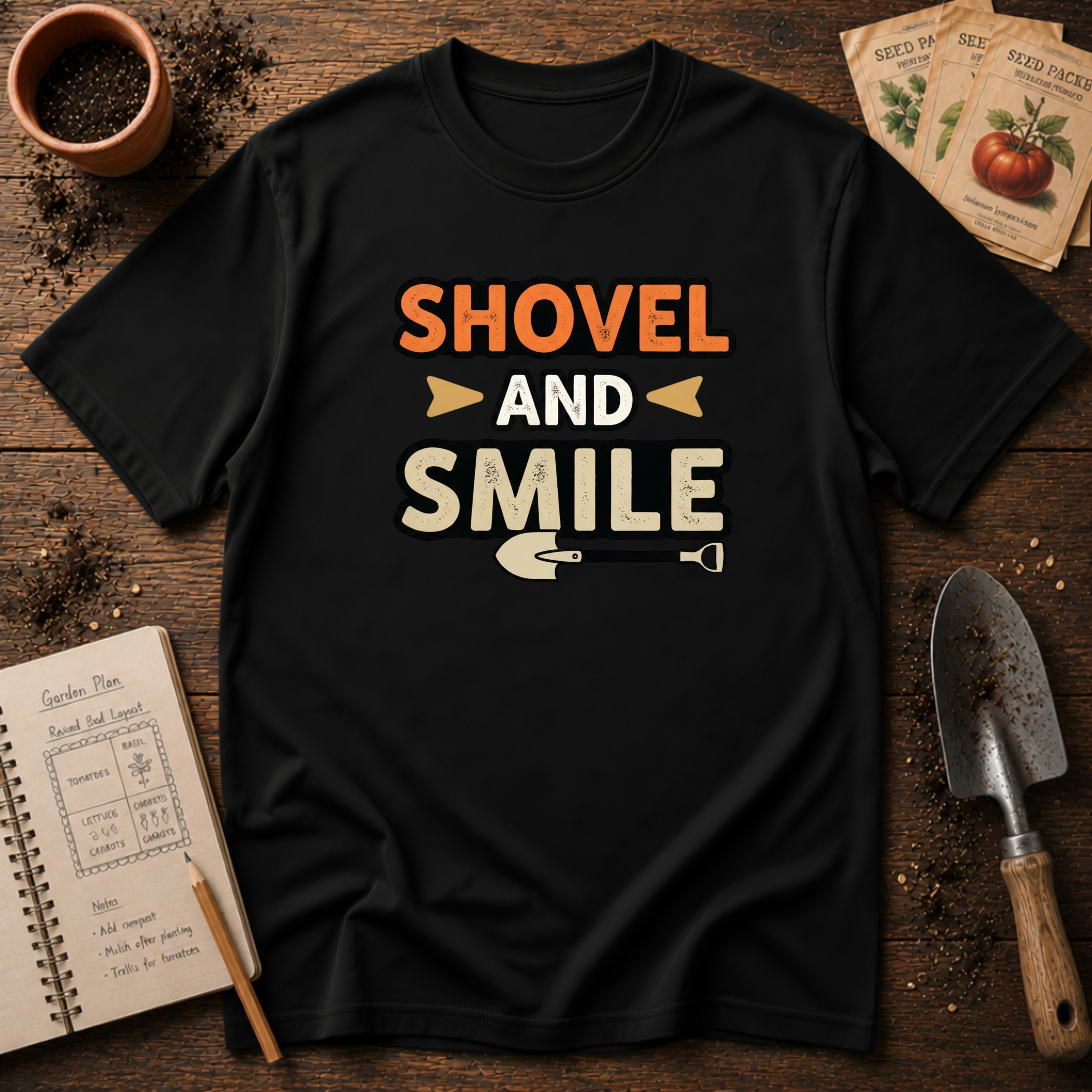 Shovel and Smile T-Shirt