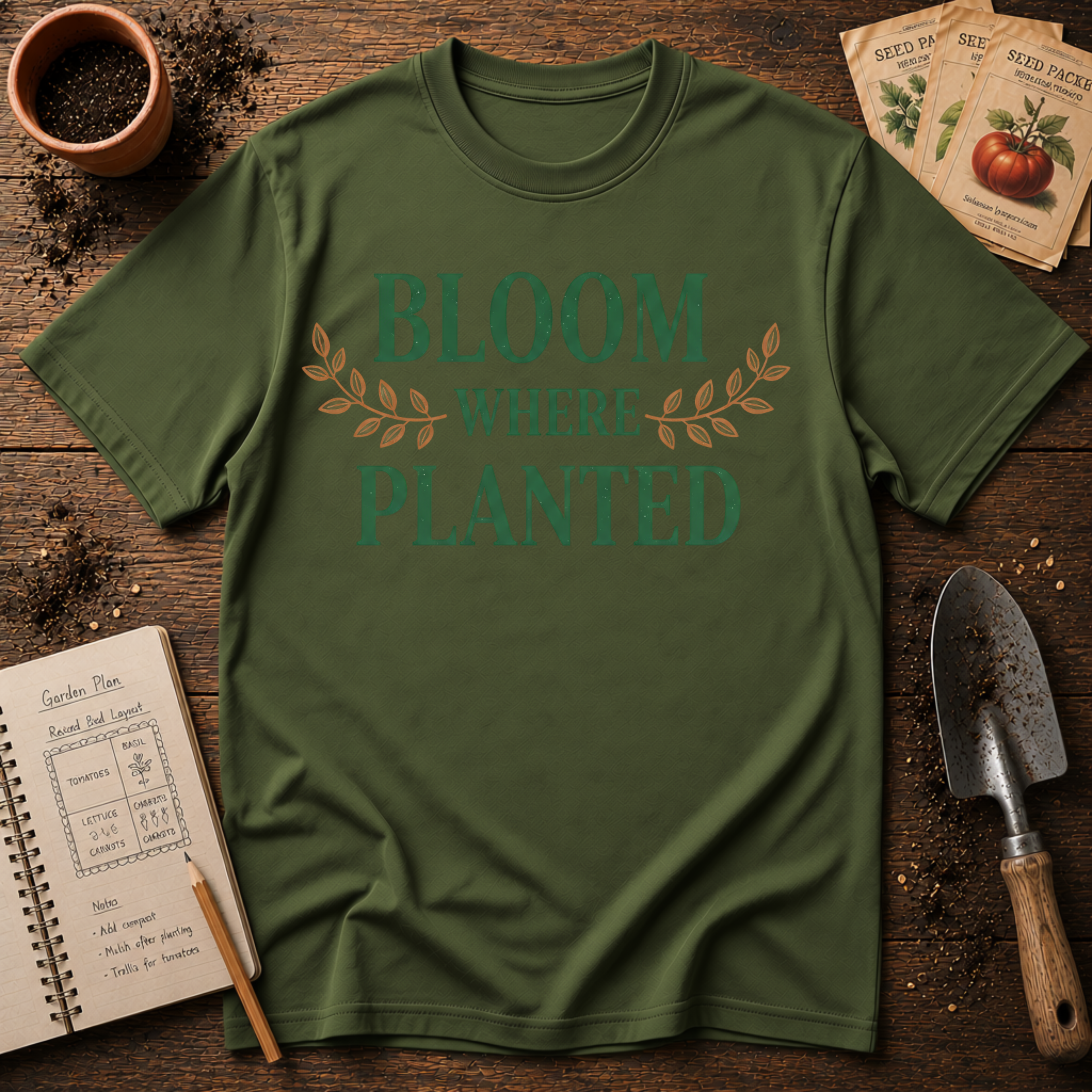 Bloom Where Planted T-Shirt