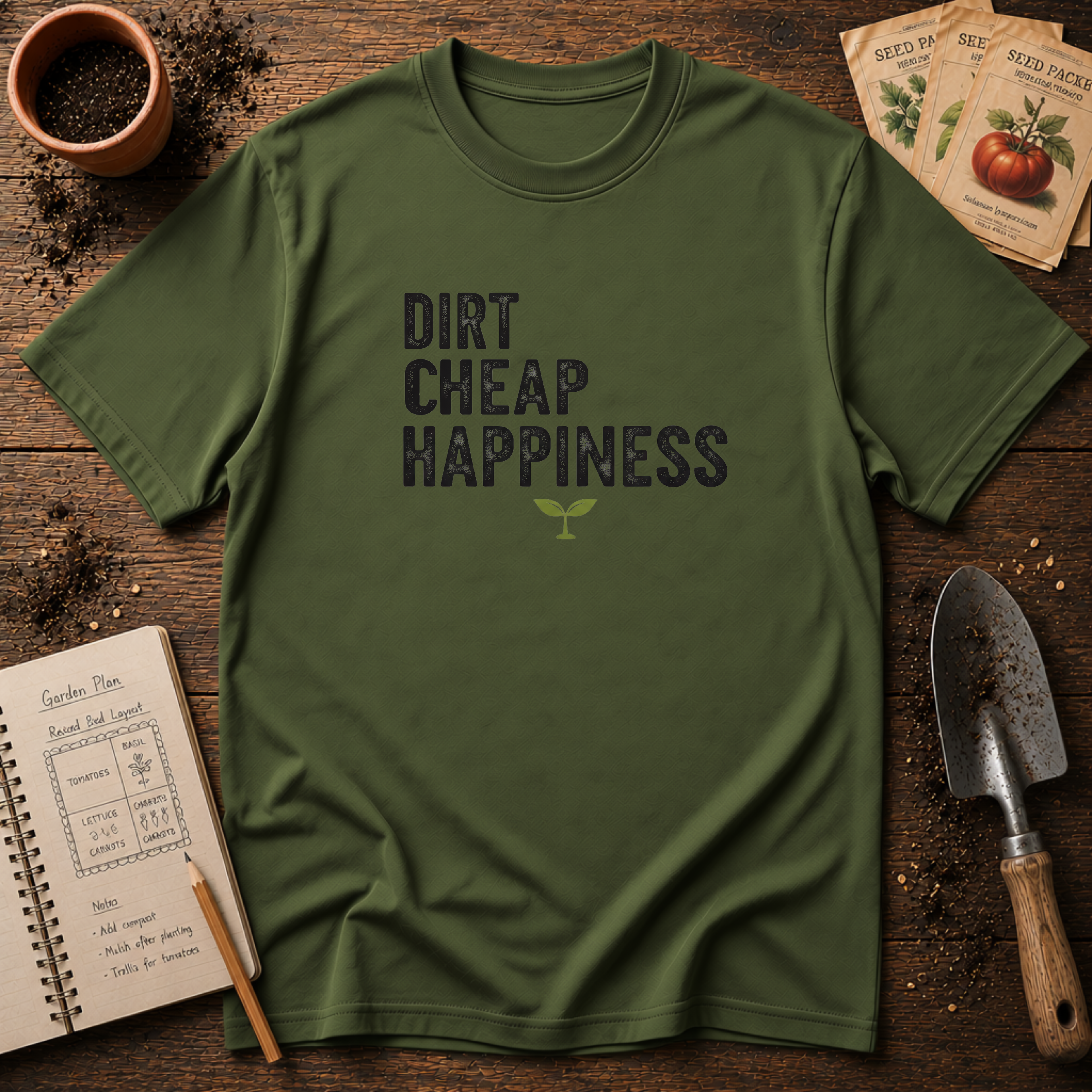 Dirt Cheap Happiness T-Shirt