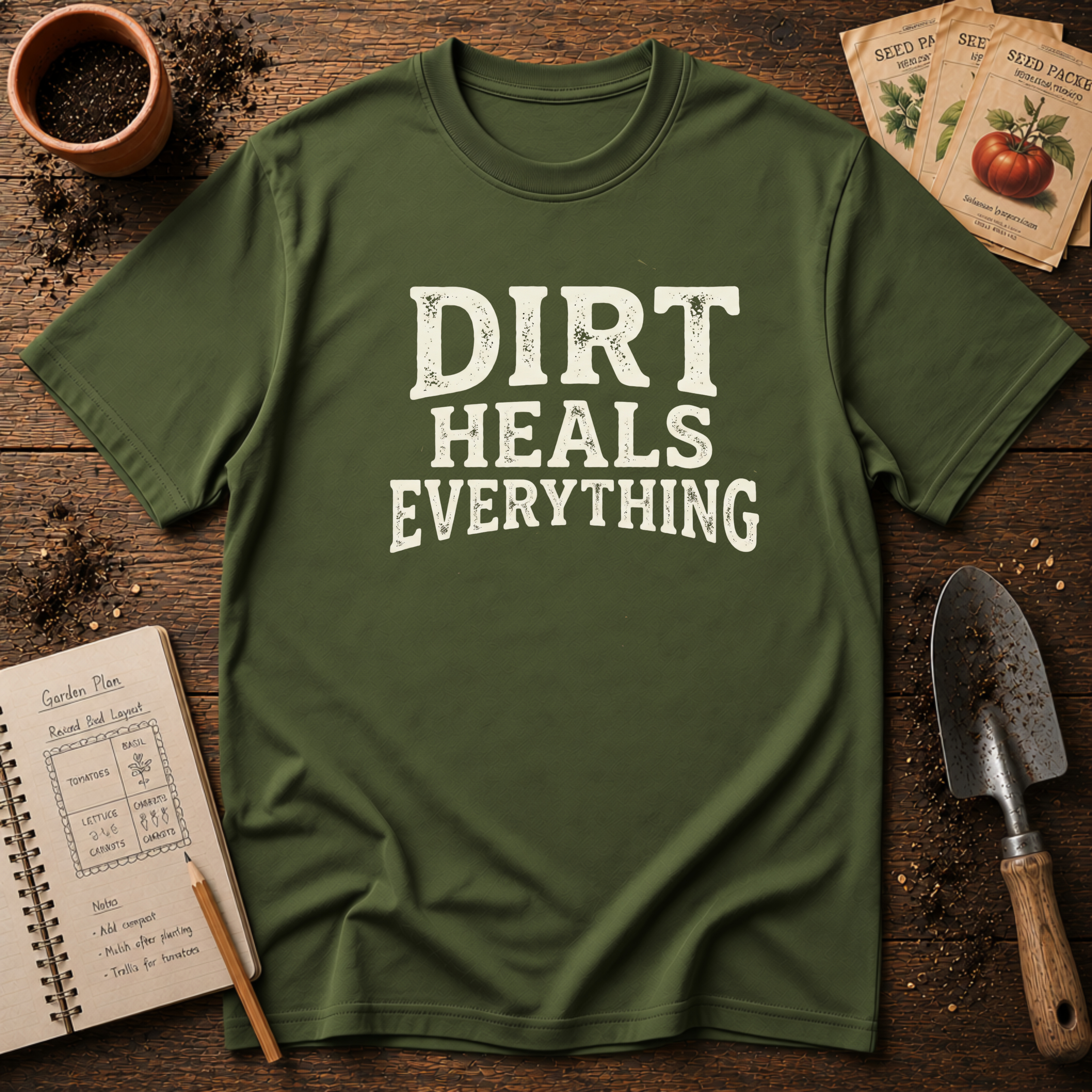 Dirt Heals Everything T-Shirt