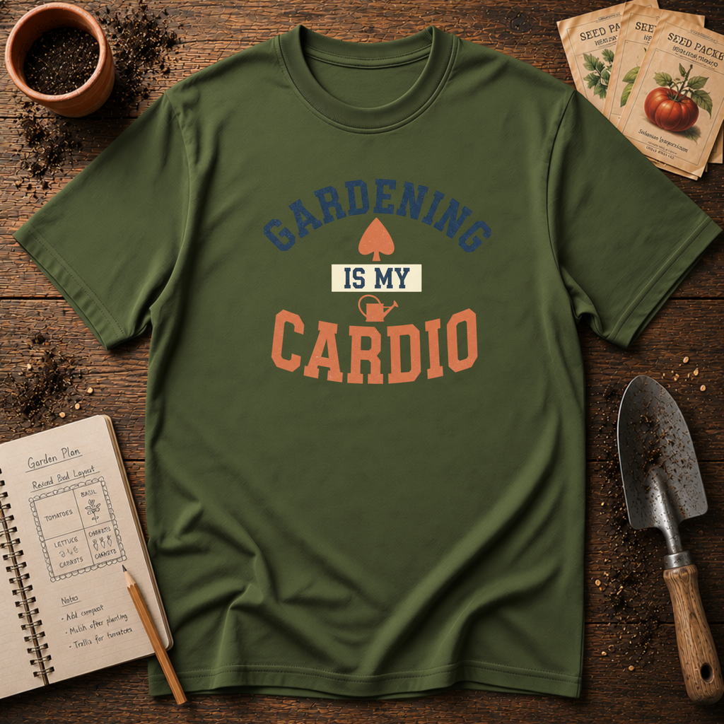 Gardening Is My Cardio T-Shirt