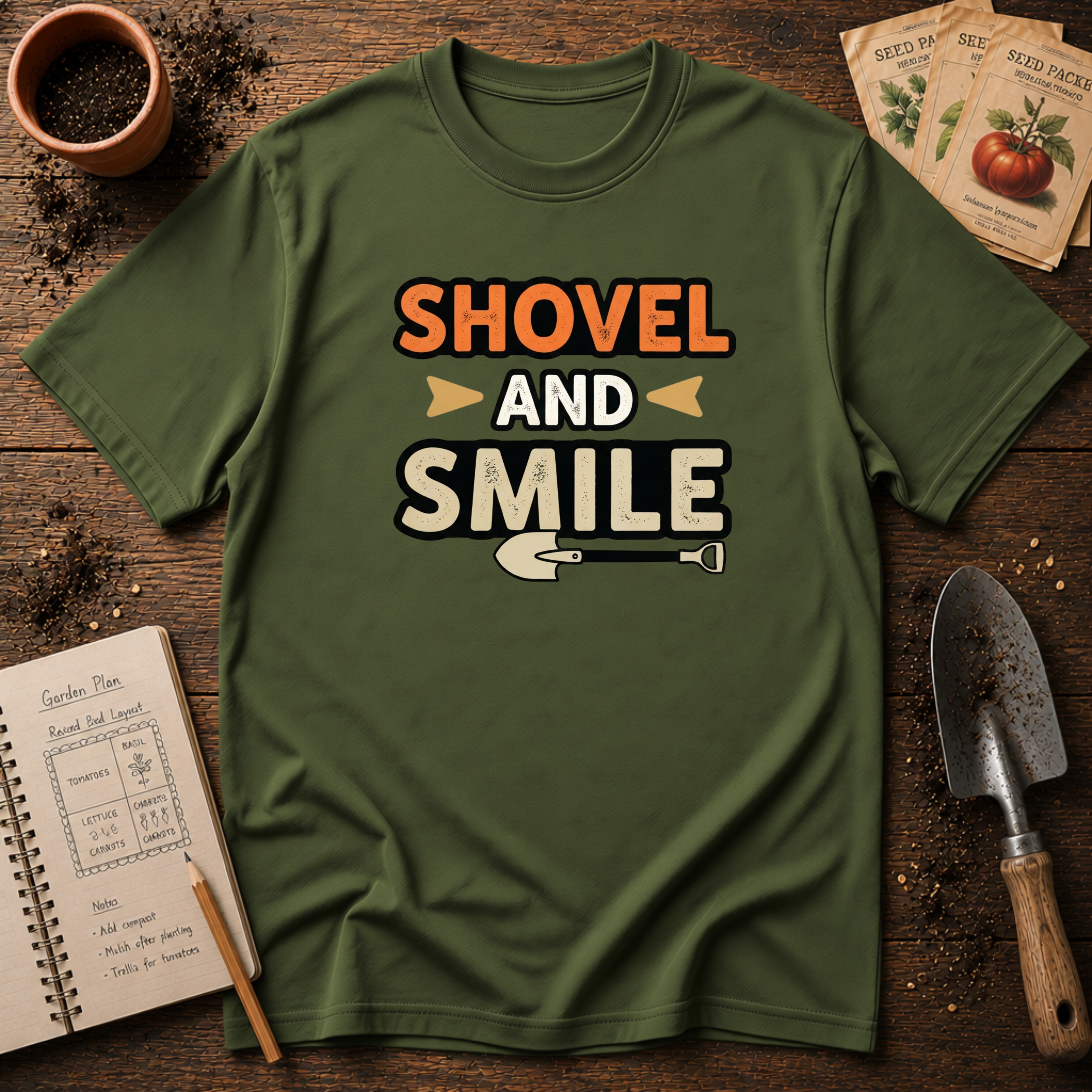 Shovel and Smile T-Shirt