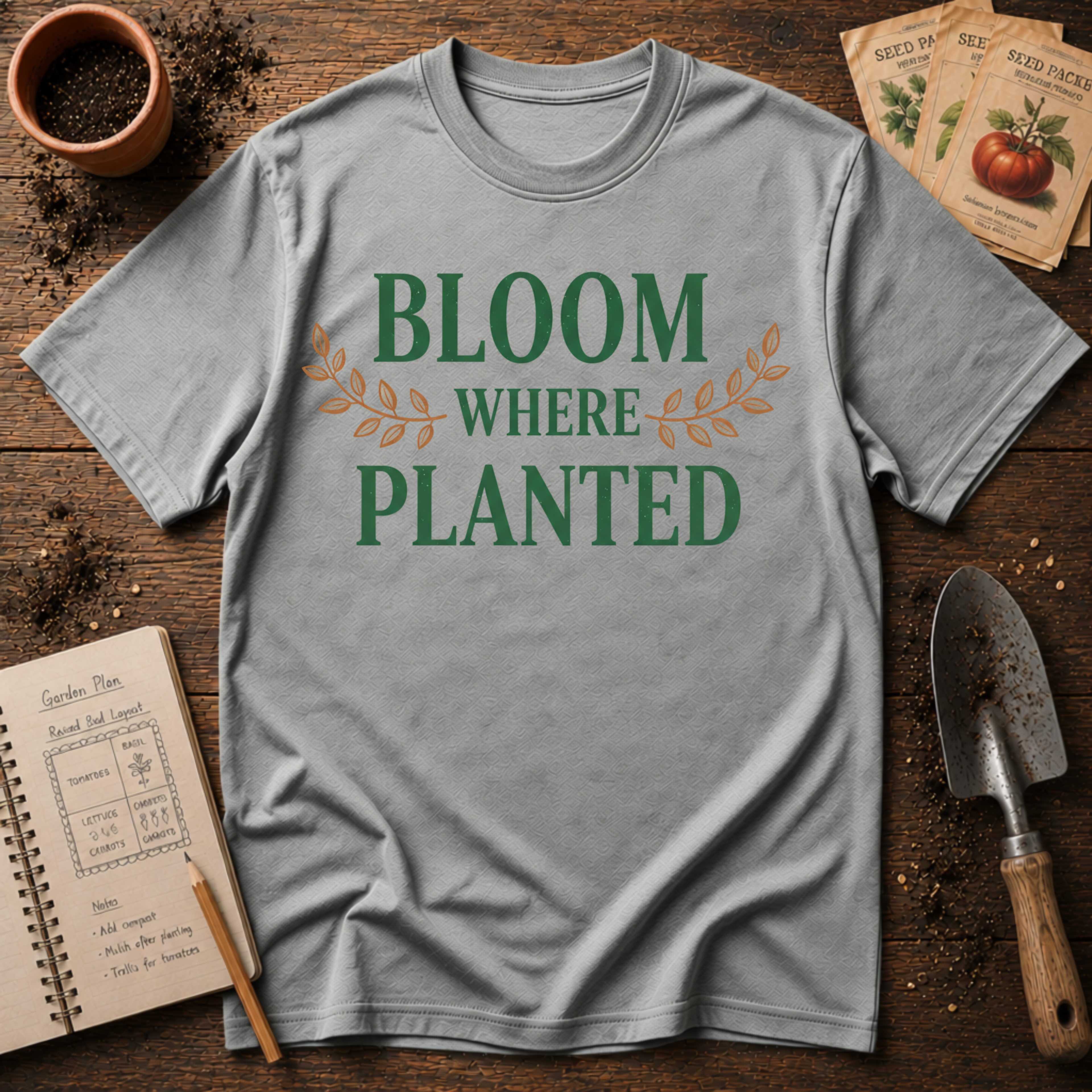 Bloom Where Planted T-Shirt