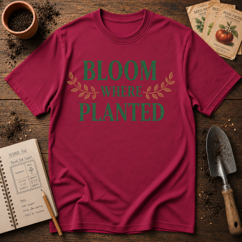 Bloom Where Planted T-Shirt