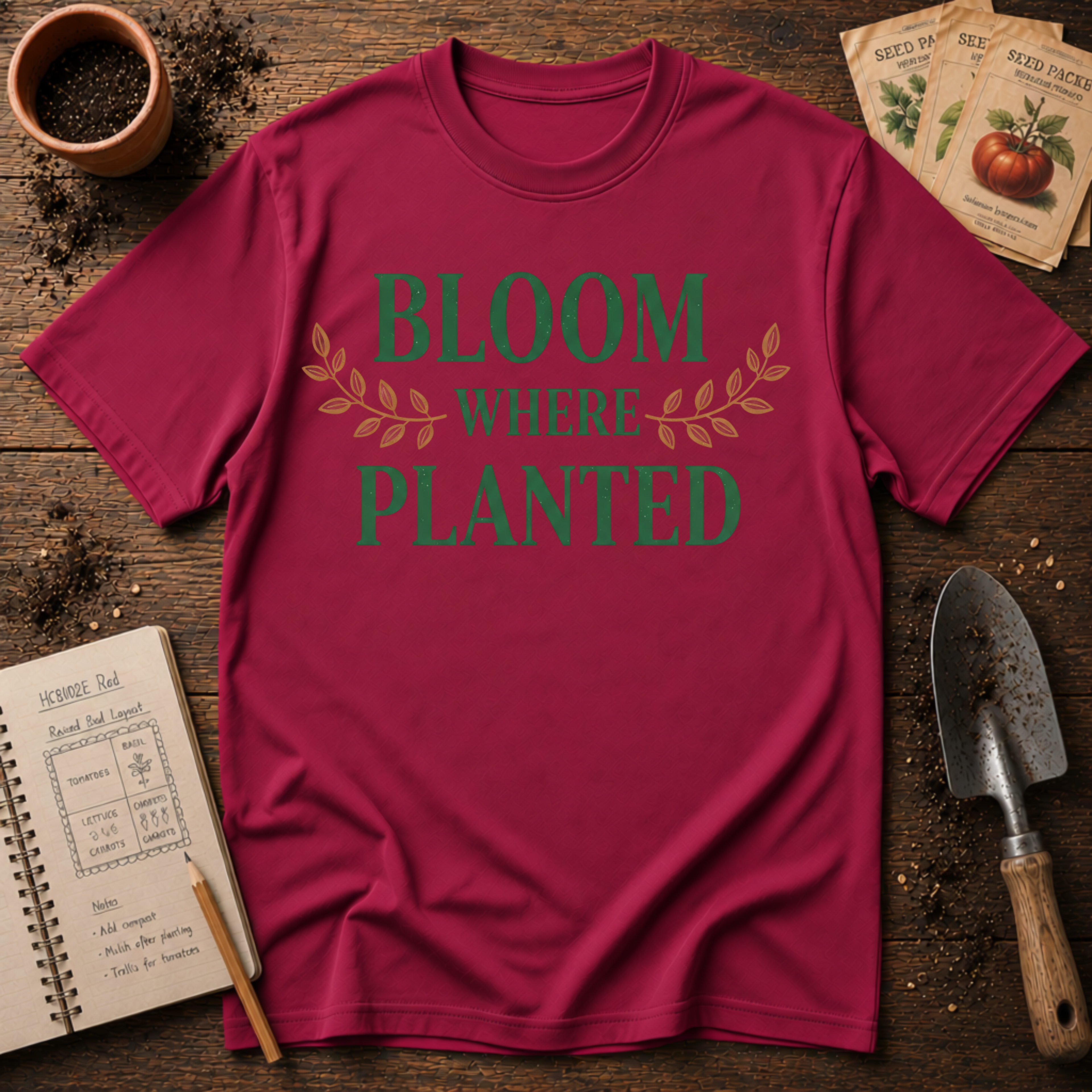 Bloom Where Planted T-Shirt