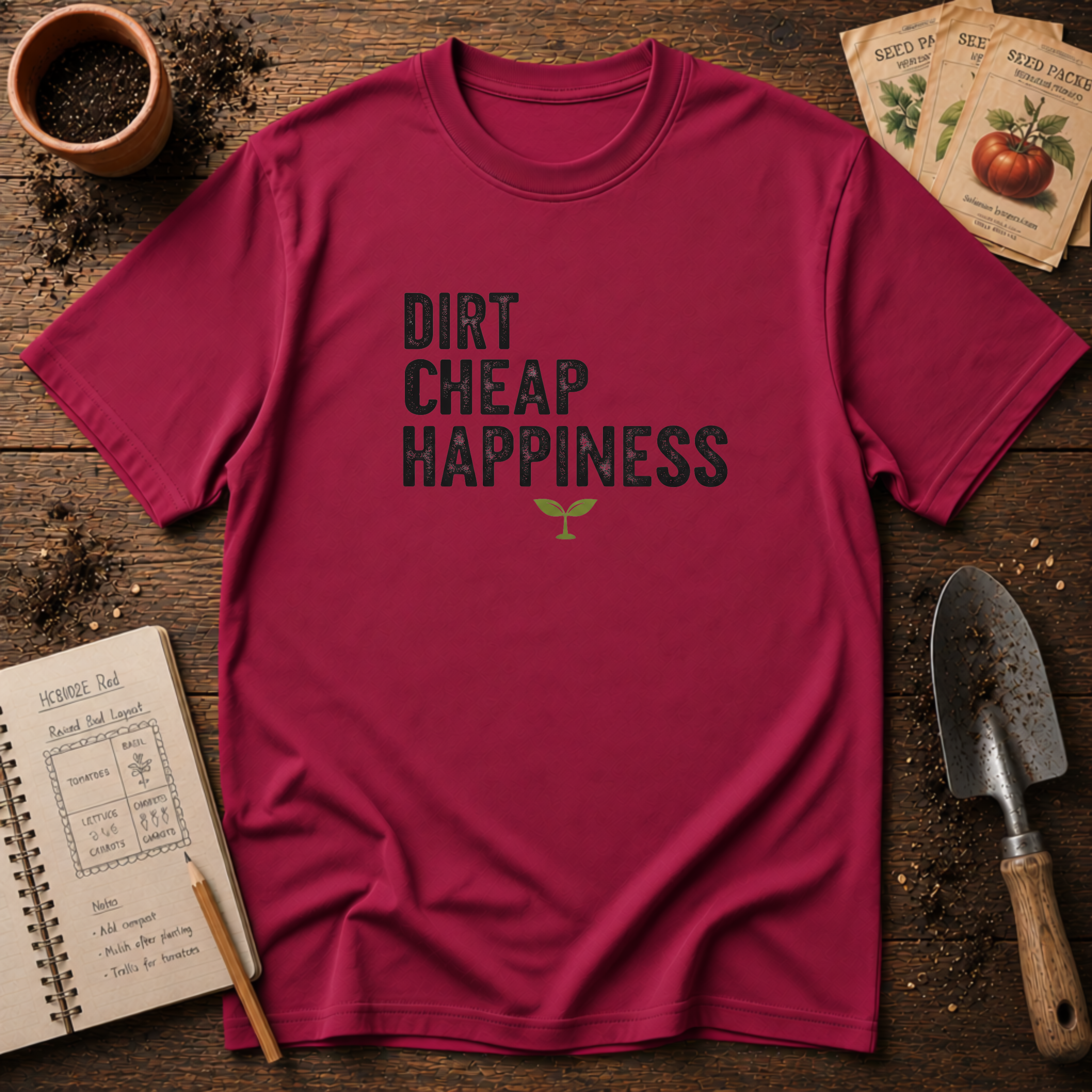 Dirt Cheap Happiness T-Shirt