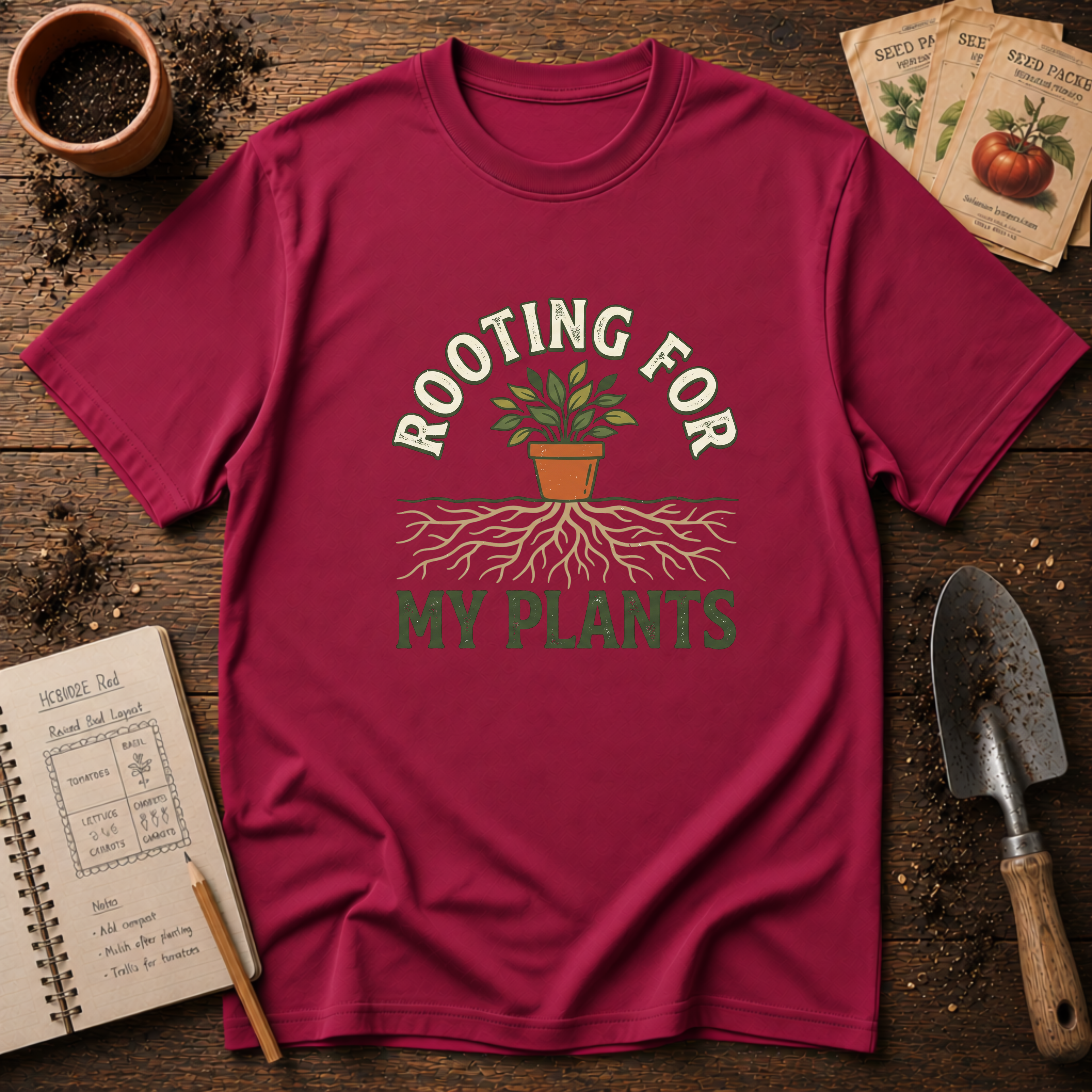 Rooting For My Plants T-Shirt