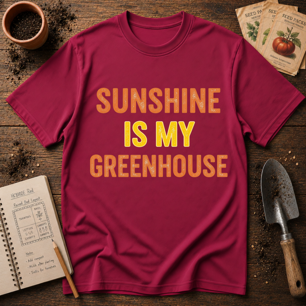 Sunshine Is My Greenhouse T-Shirt