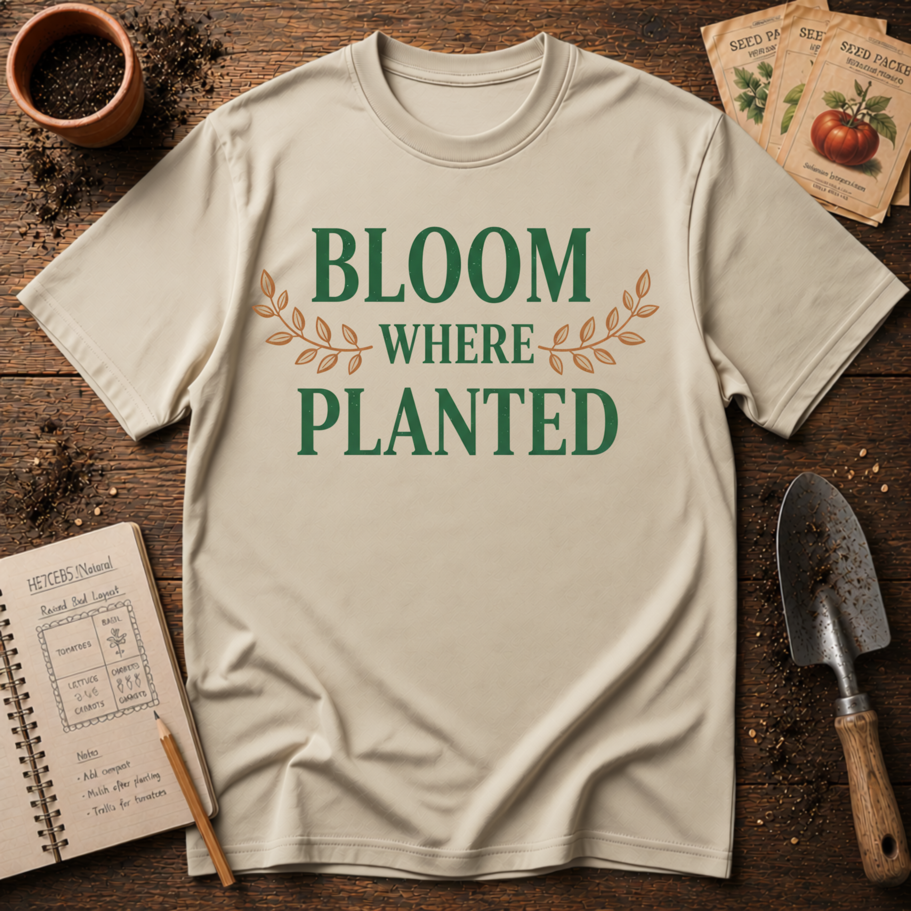Bloom Where Planted T-Shirt