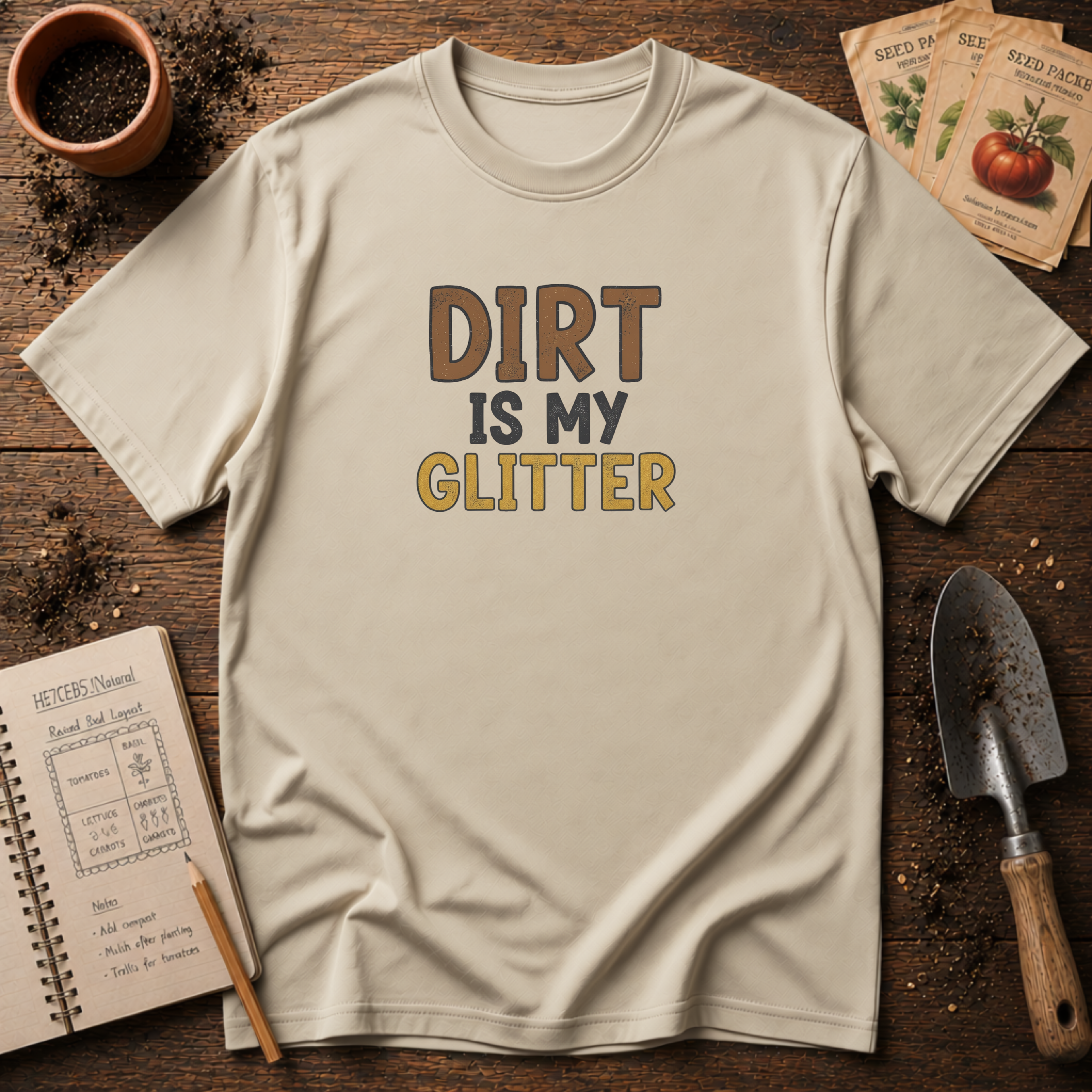 Dirt is My Glitter T-Shirt