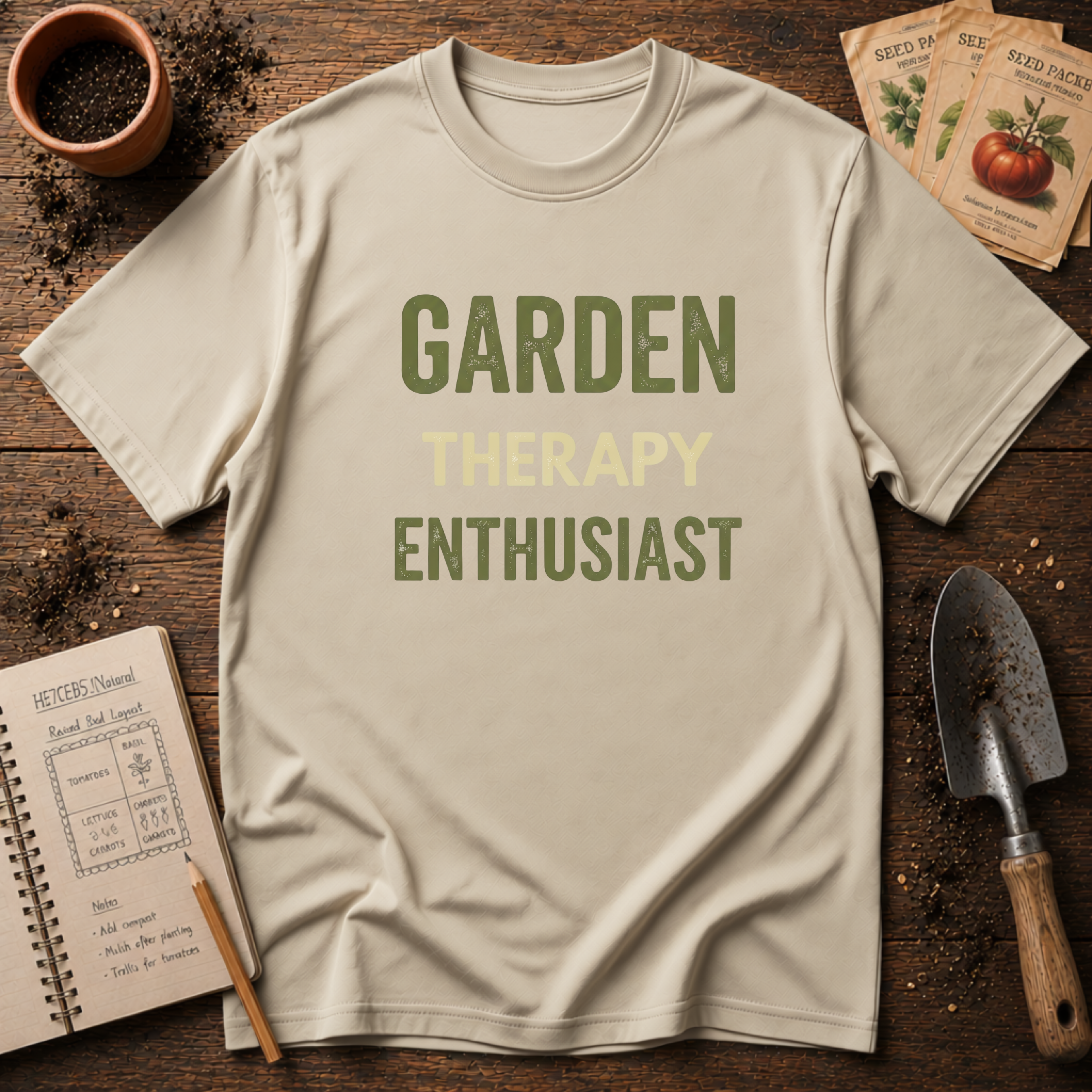 Garden Therapy Enthusiast T-Shirt