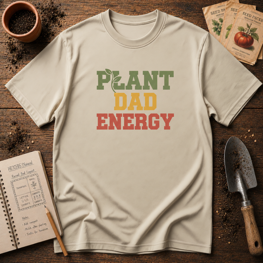 Plant Dad Energy T-Shirt