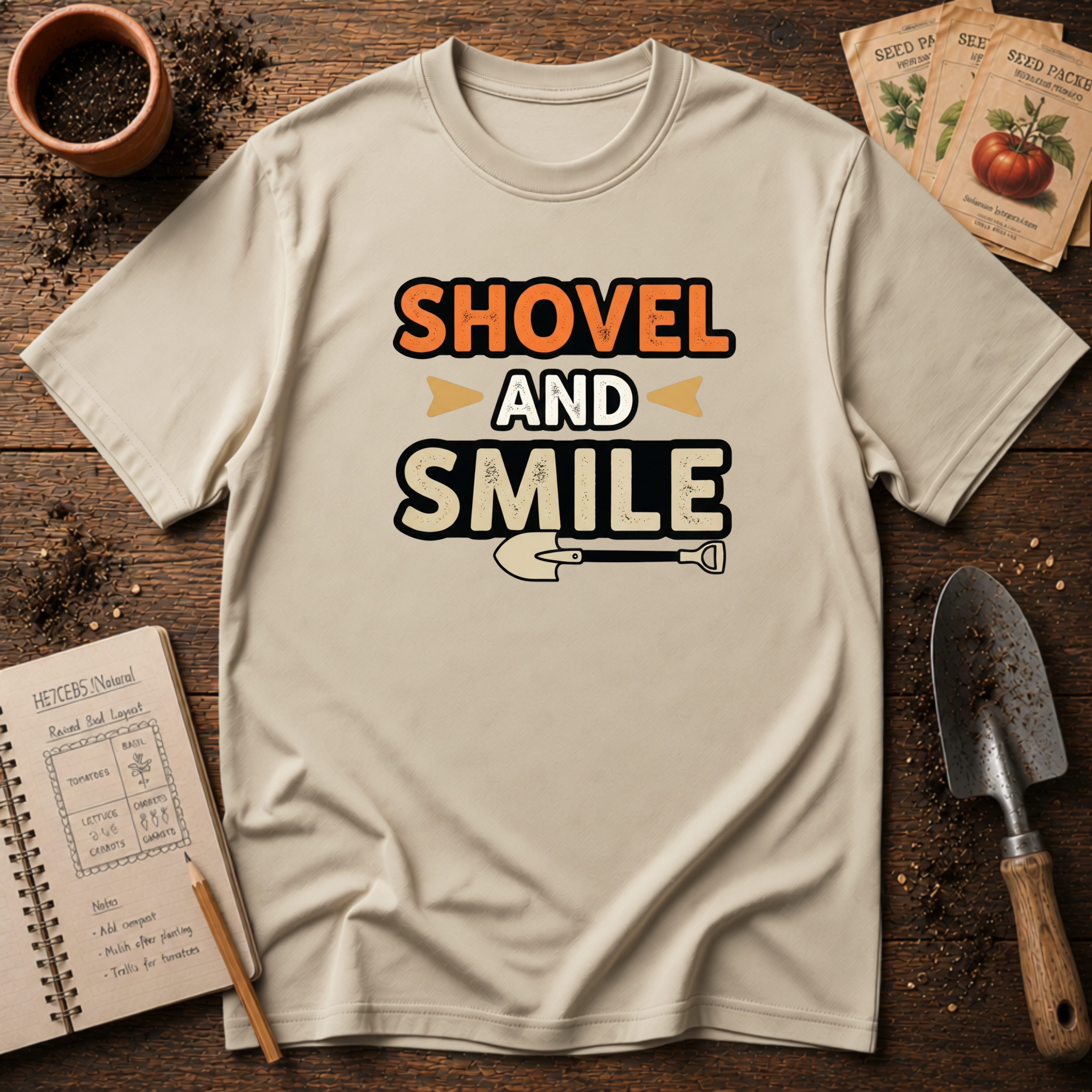 Shovel and Smile T-Shirt