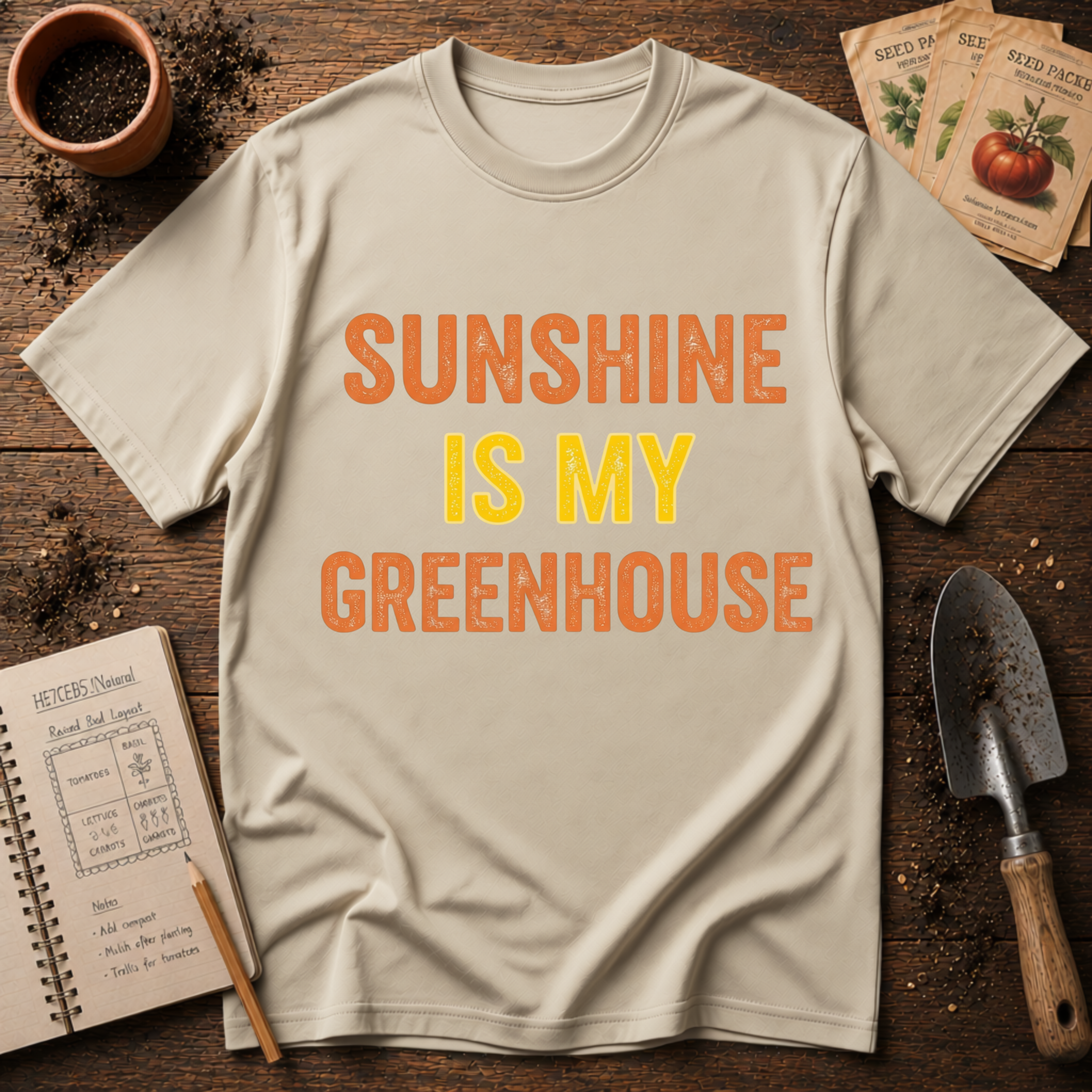 Sunshine Is My Greenhouse T-Shirt