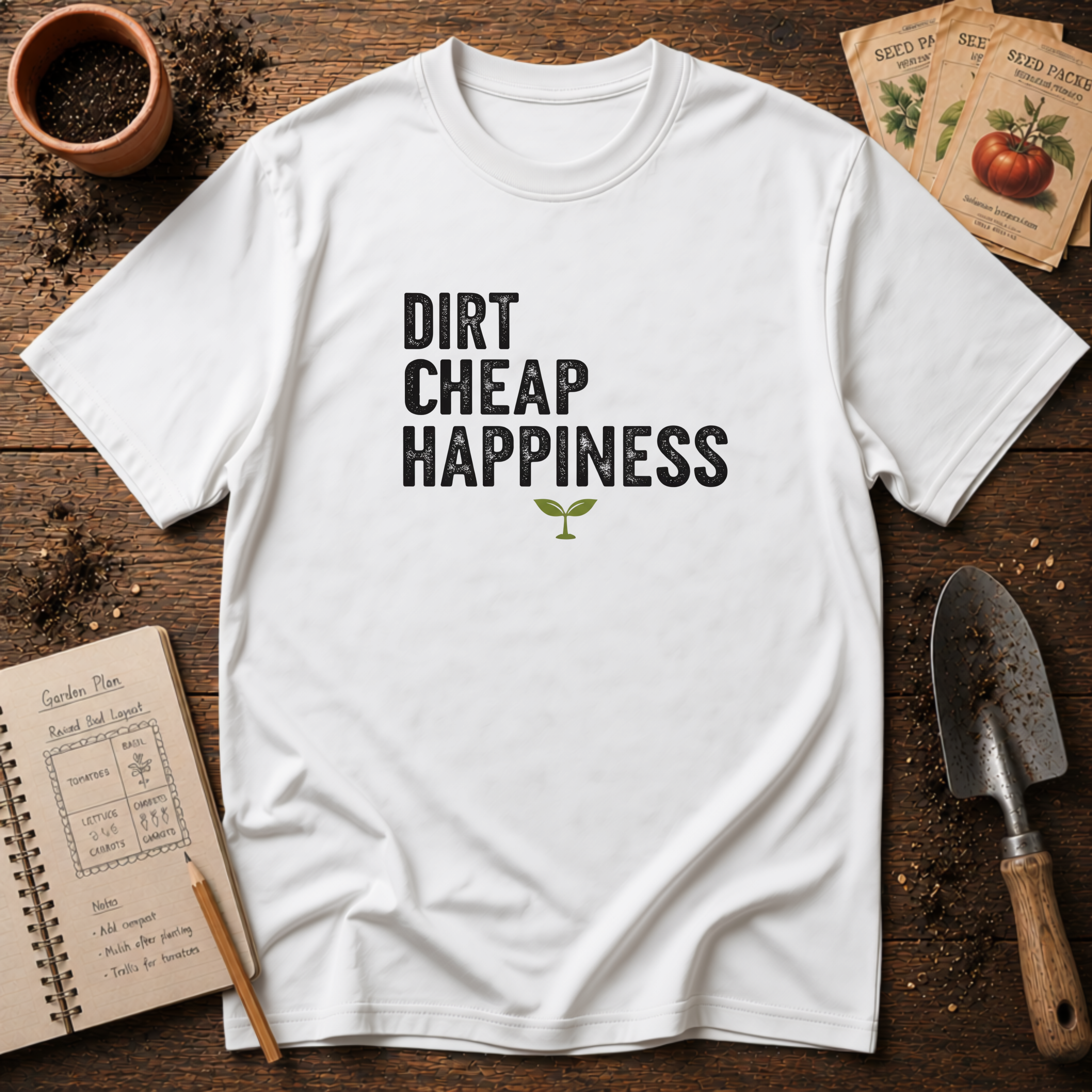 Dirt Cheap Happiness T-Shirt