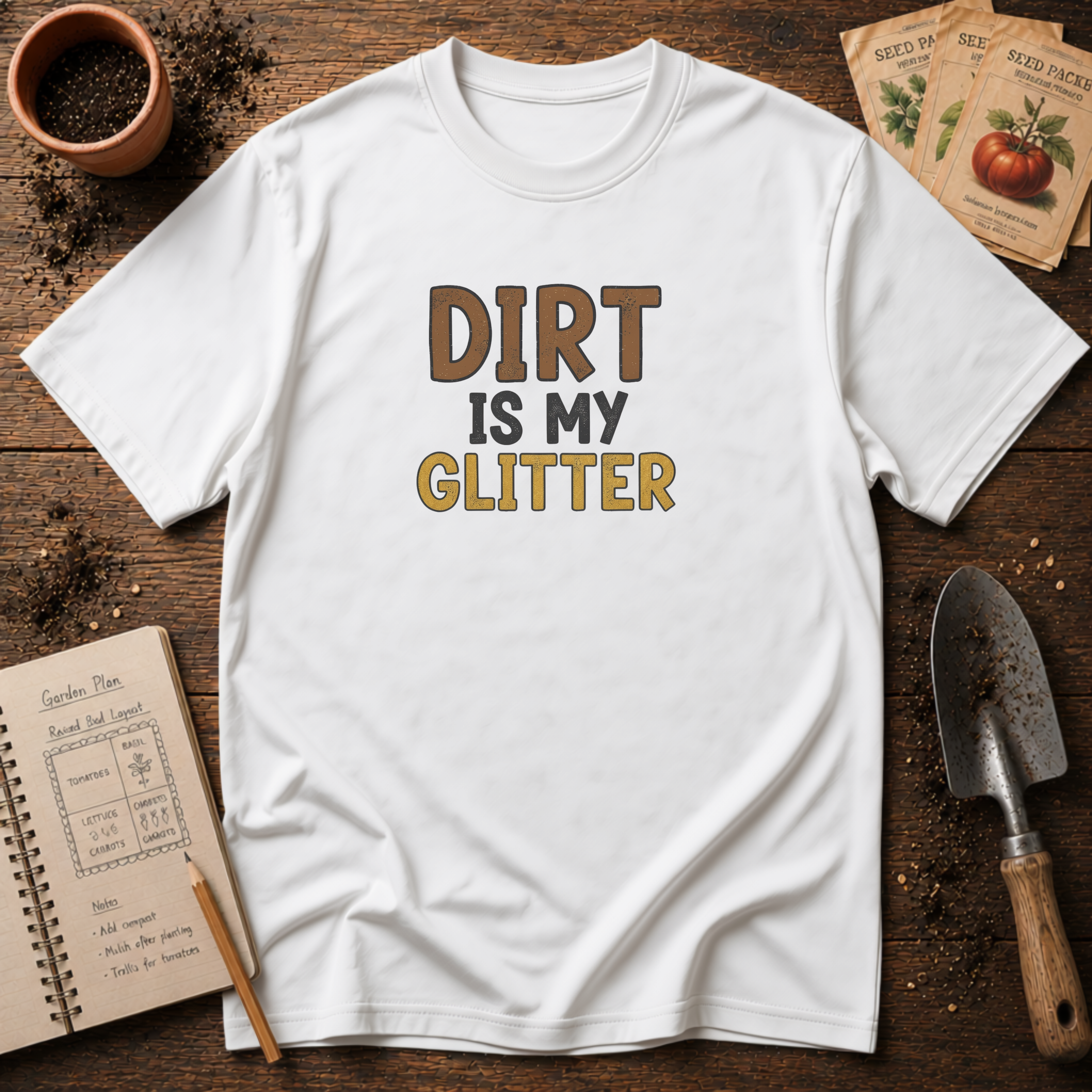 Dirt is My Glitter T-Shirt