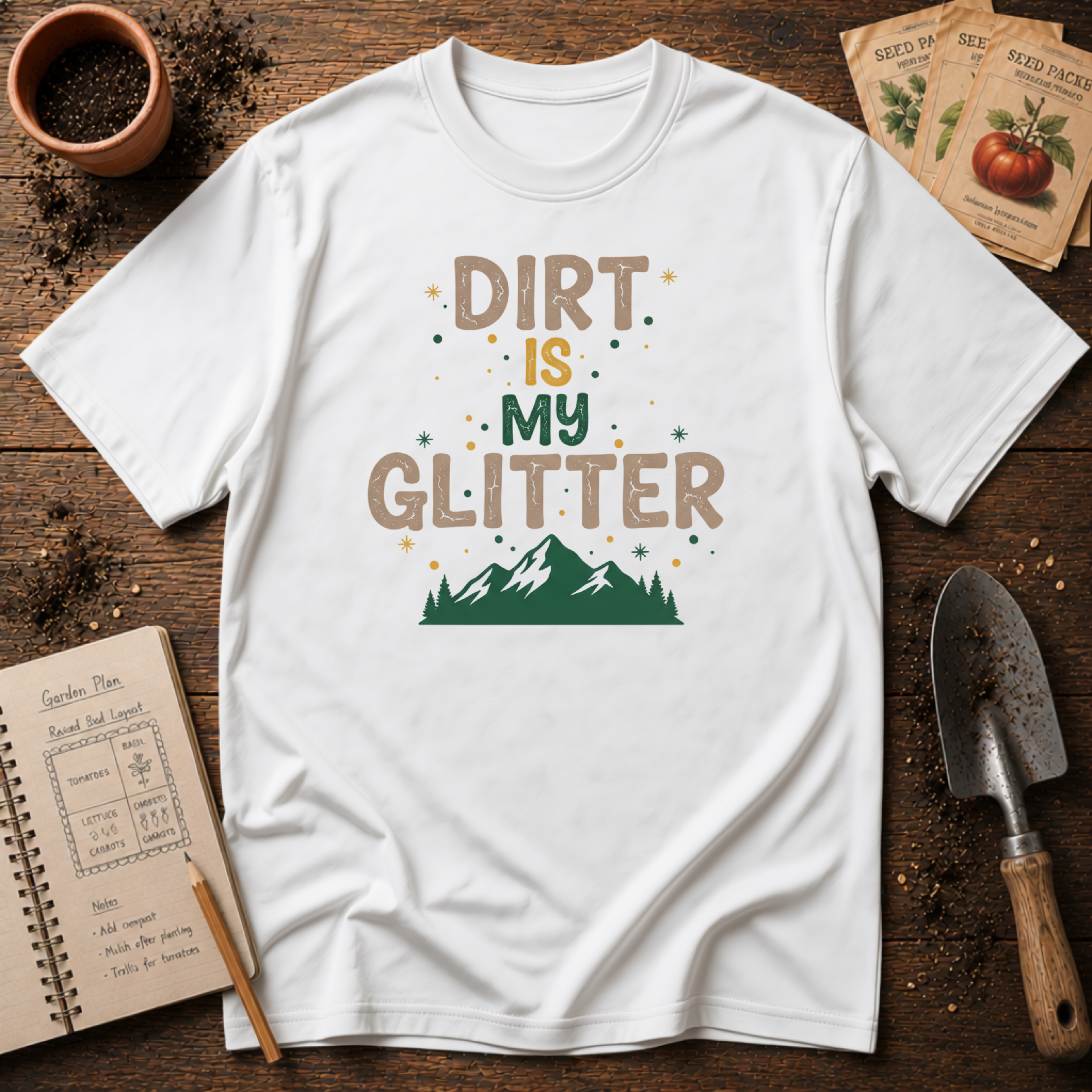 Dirt Is My Glitter T-Shirt