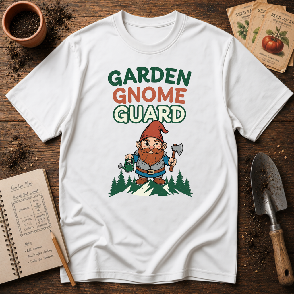 Garden Gnome Guard T-Shirt