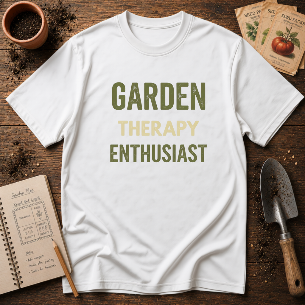 Garden Therapy Enthusiast T-Shirt