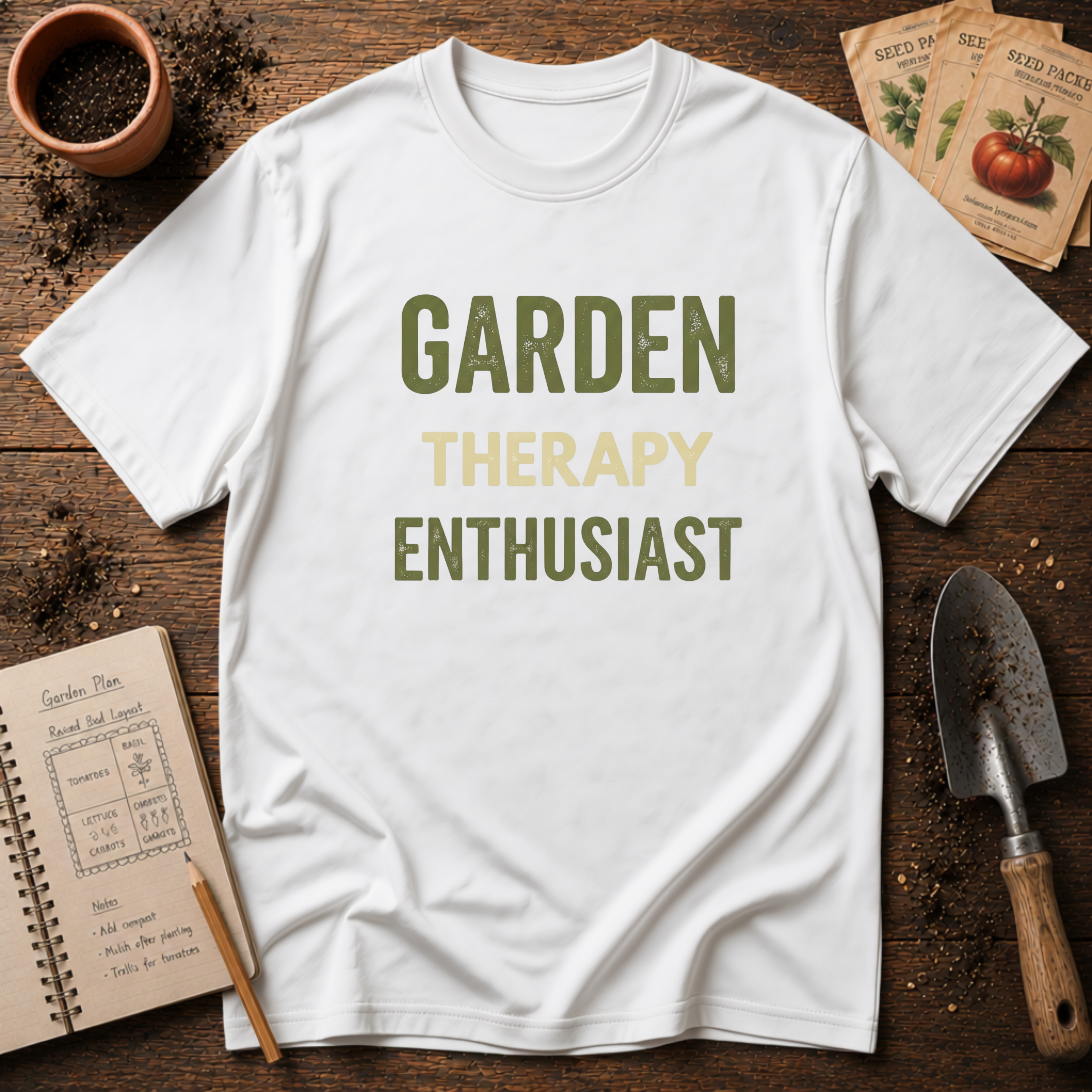 Garden Therapy Enthusiast T-Shirt