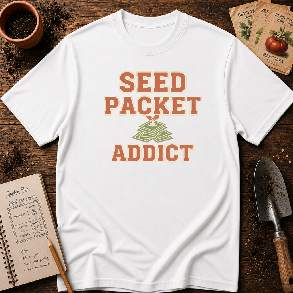 Seed Packet Addict  T-Shirt