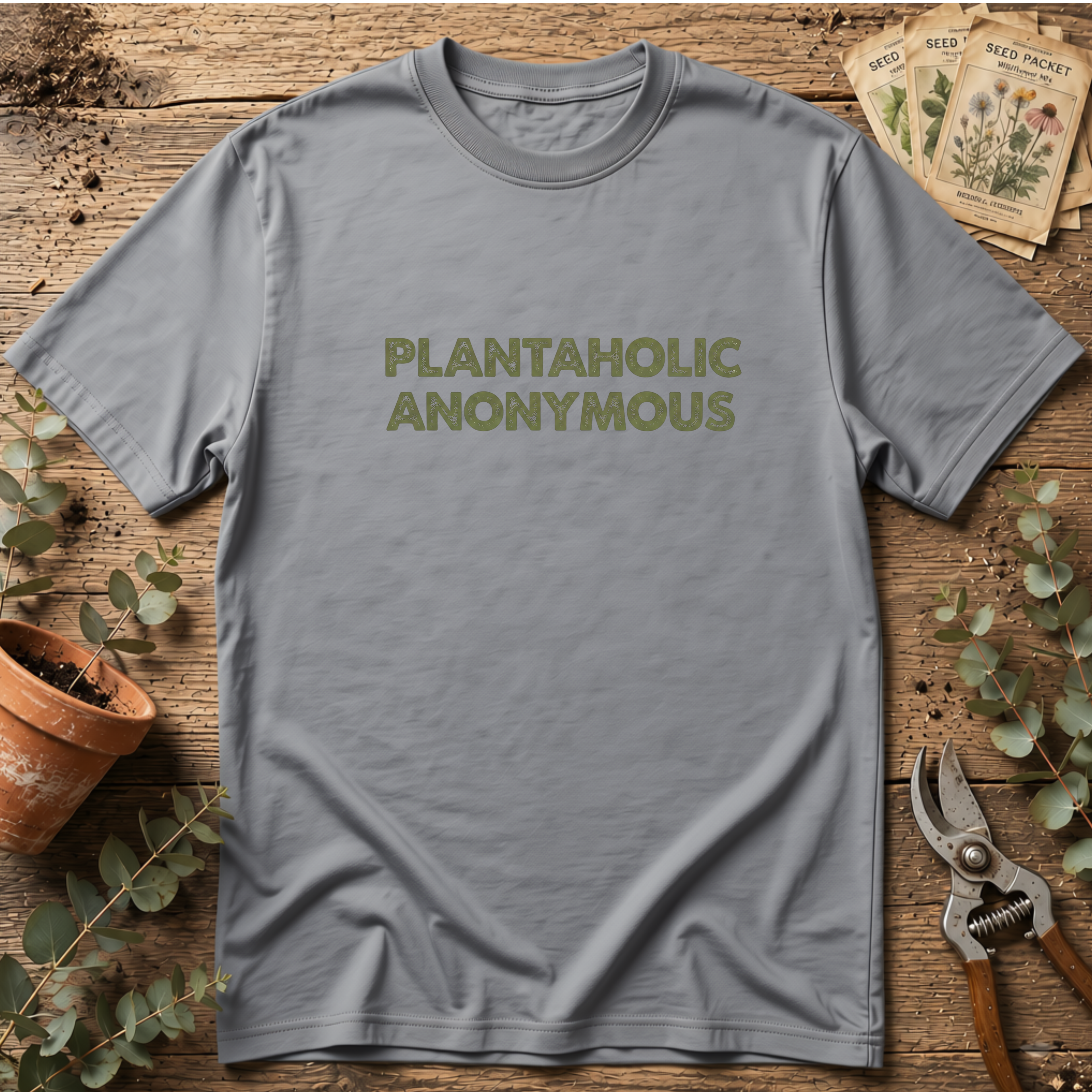 Plantaholic Anonymous  T-Shirt