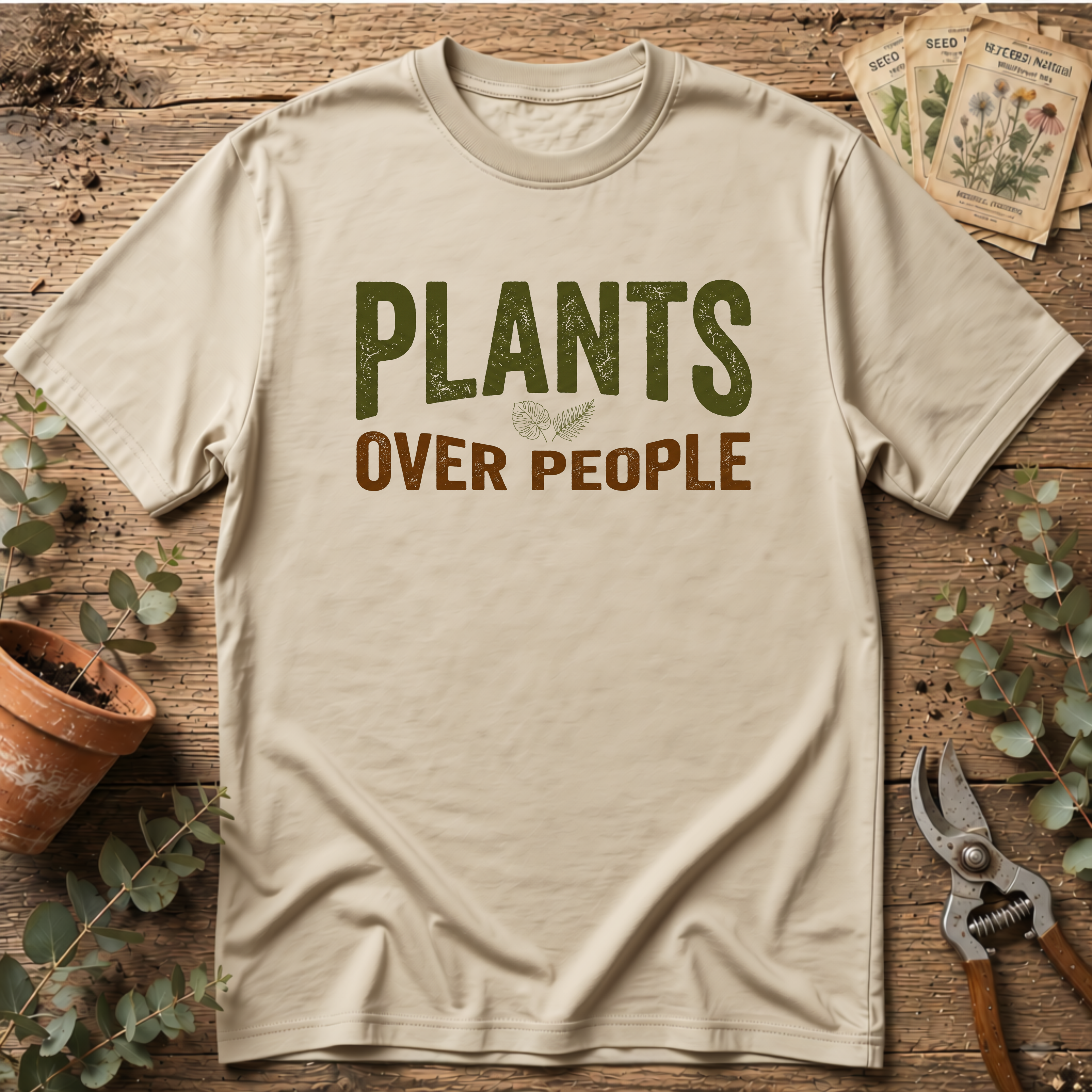 Plants Over People T-Shirt