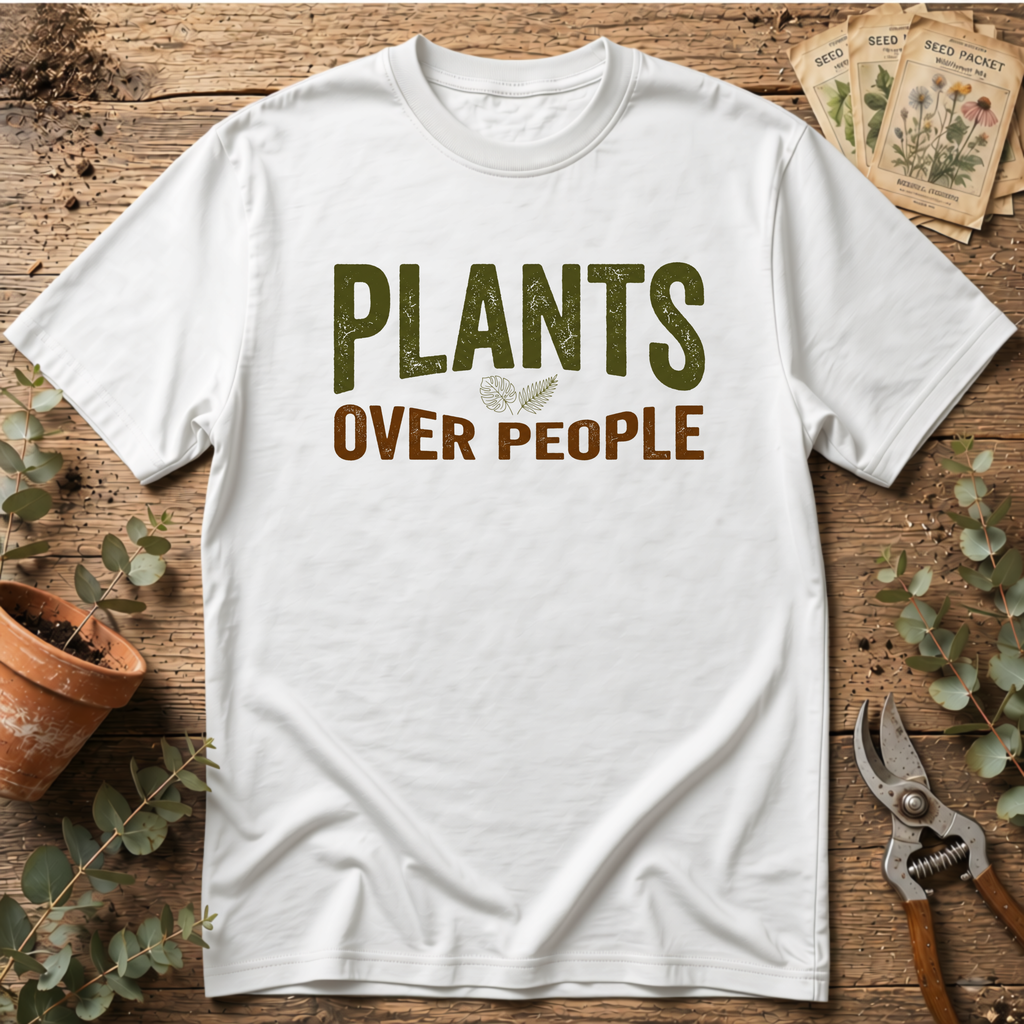 Plants Over People T-Shirt