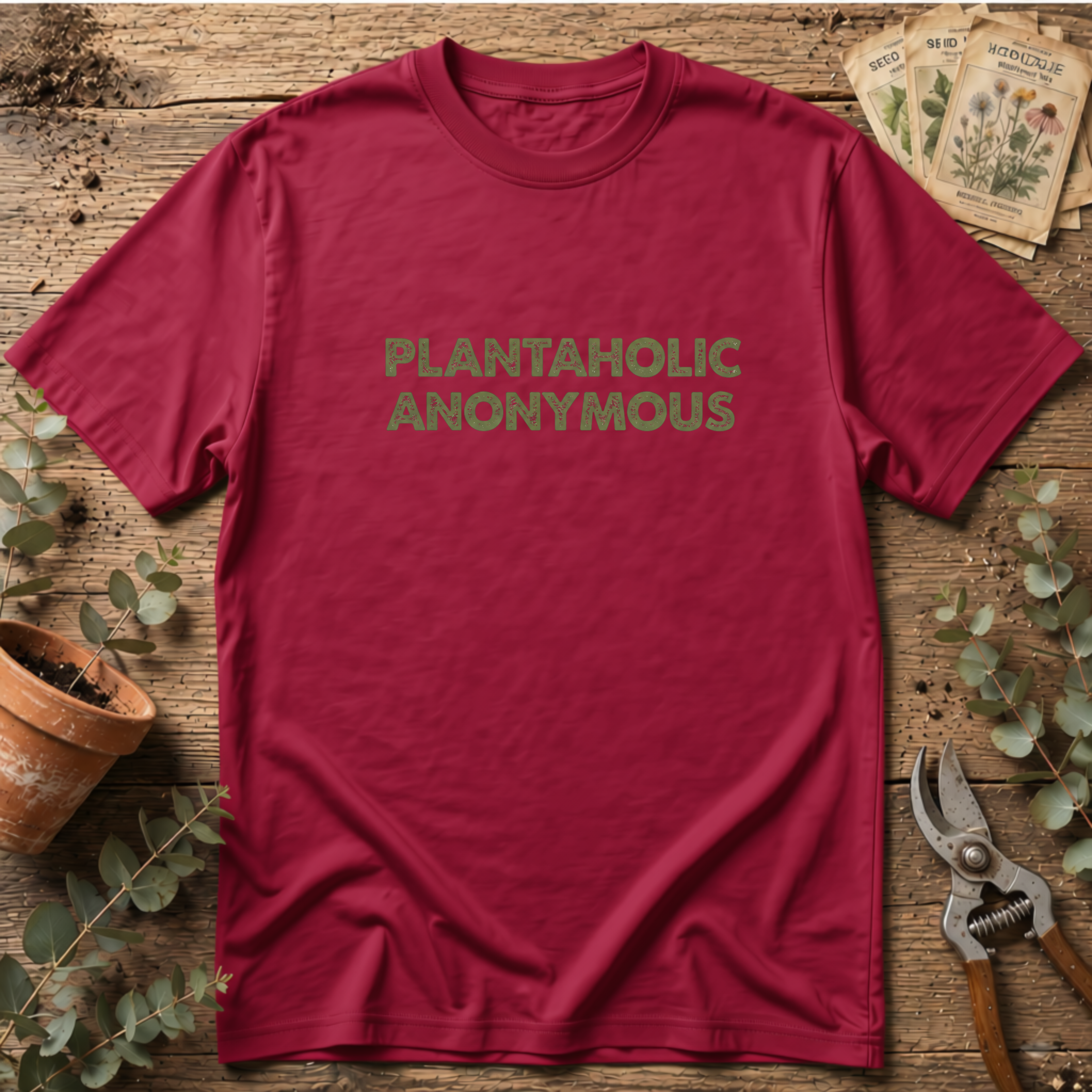Plantaholic Anonymous  T-Shirt