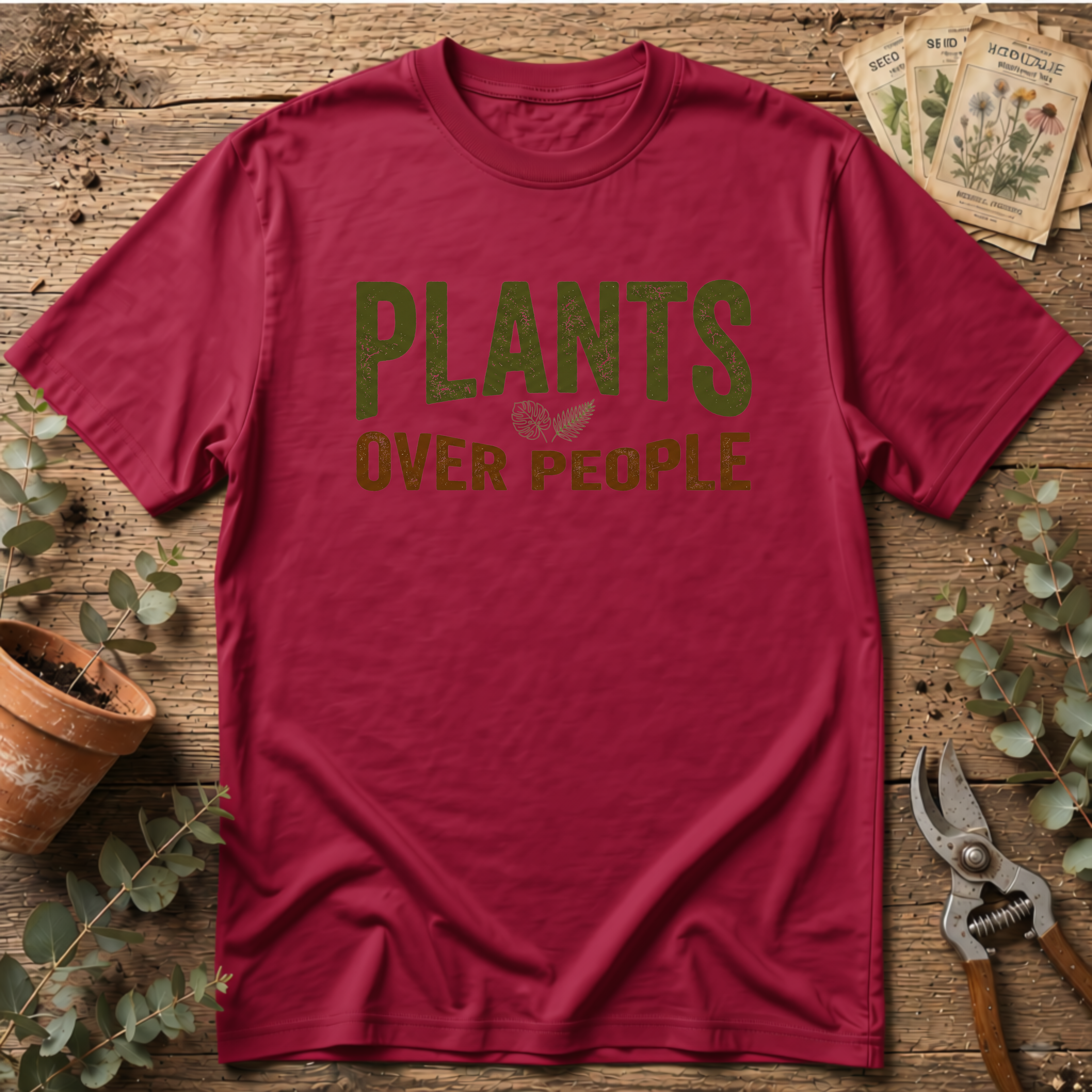 Plants Over People T-Shirt